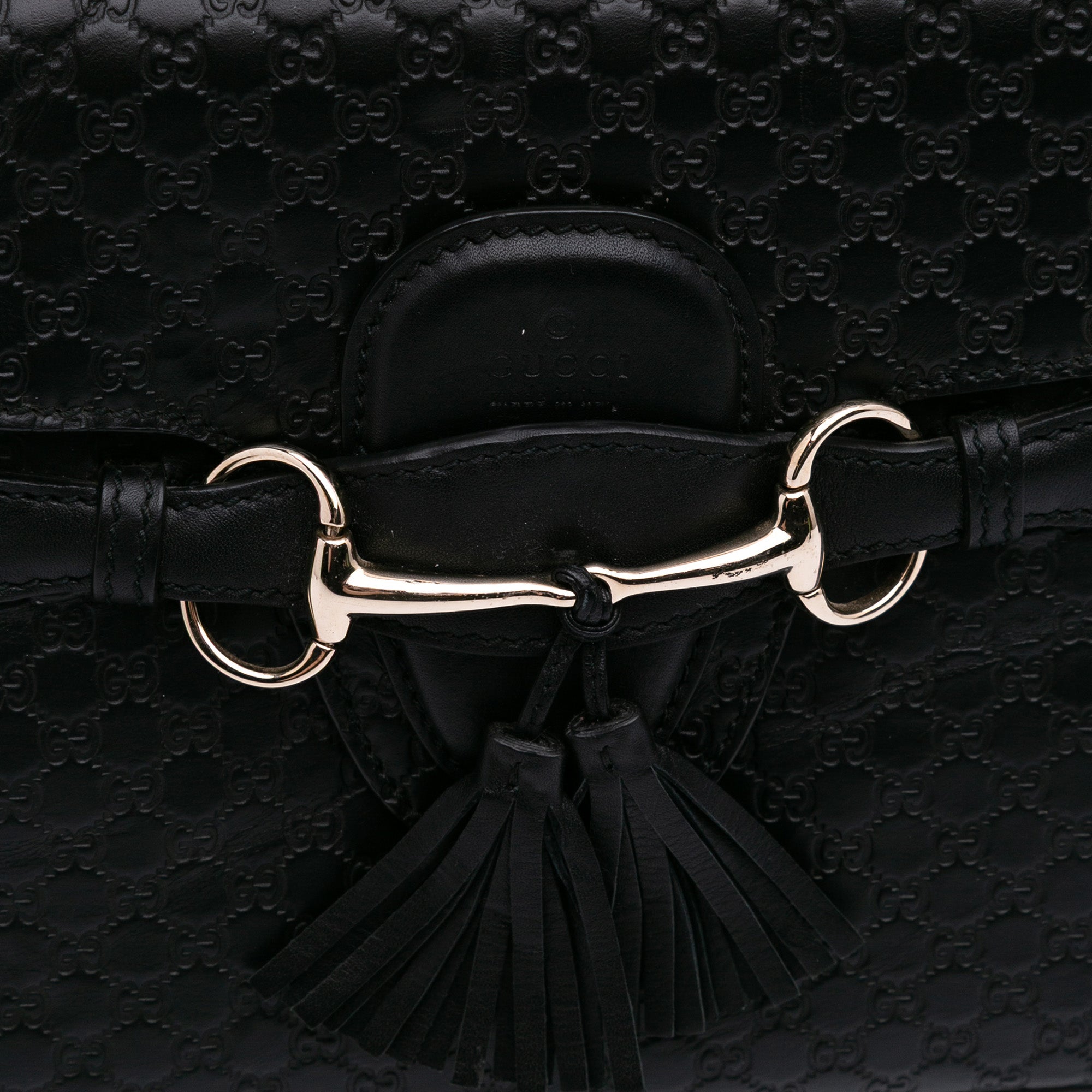 Medium Microguccissima Emily Shoulder Bag
