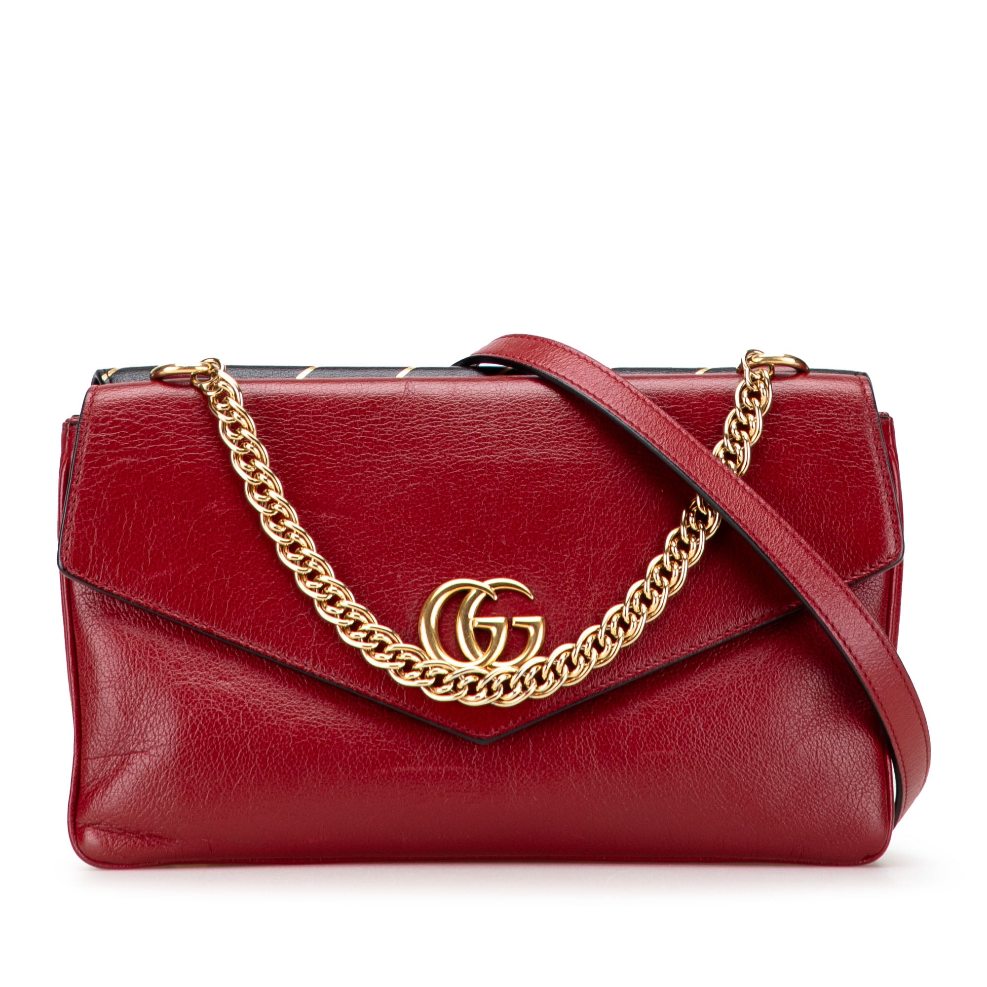 Medium Leather Double Thiara Satchel