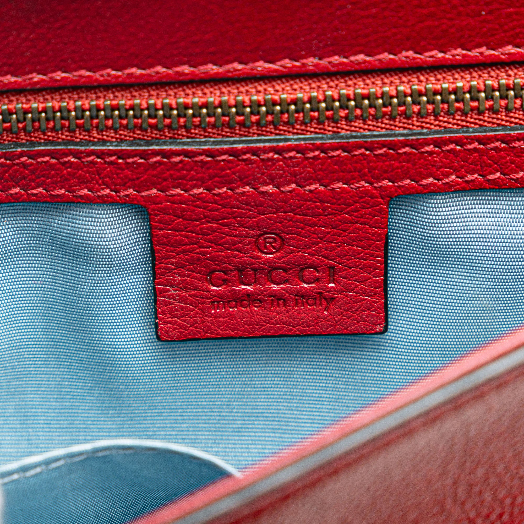Medium Leather Double Thiara Satchel