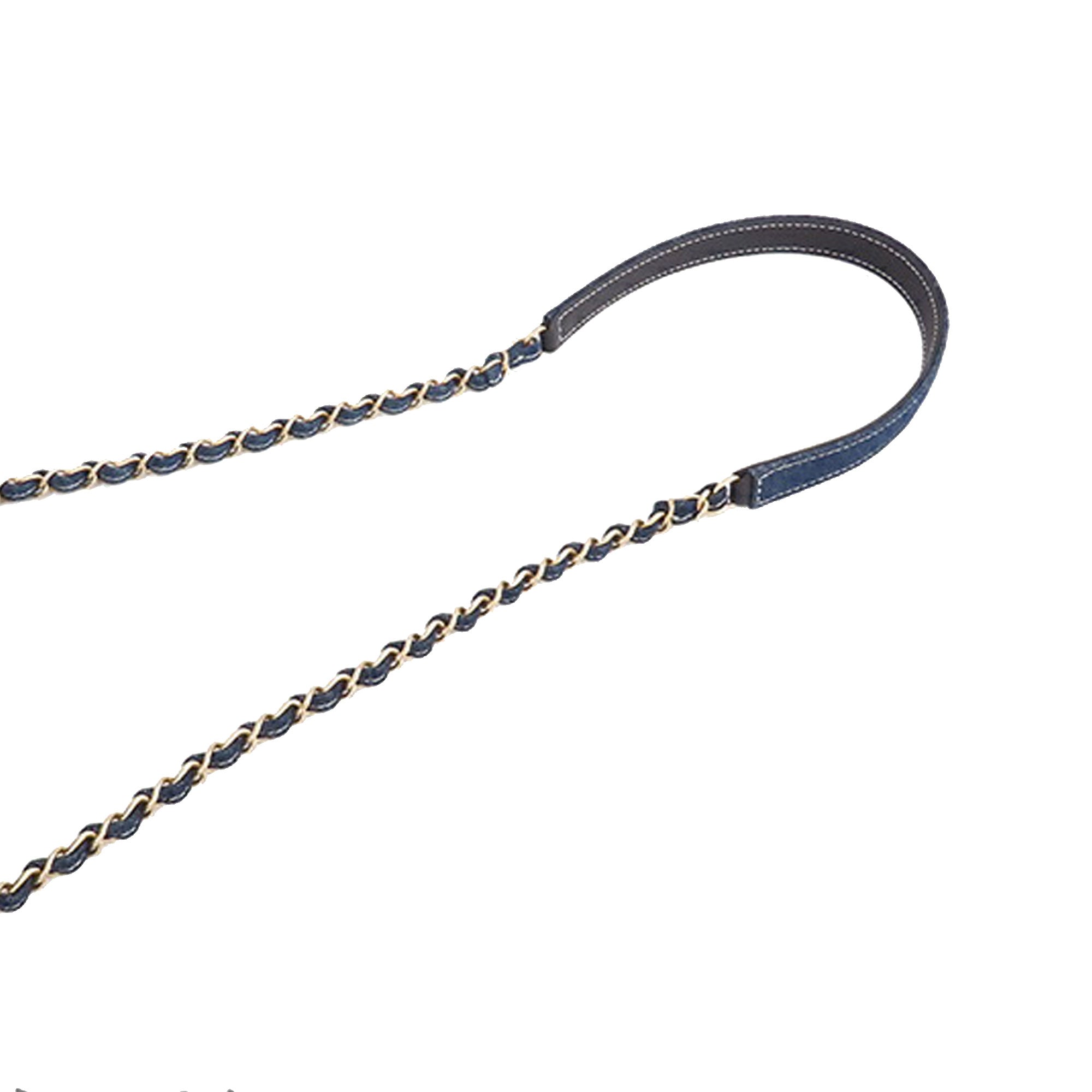 CC Quilted Denim Vanity Bag