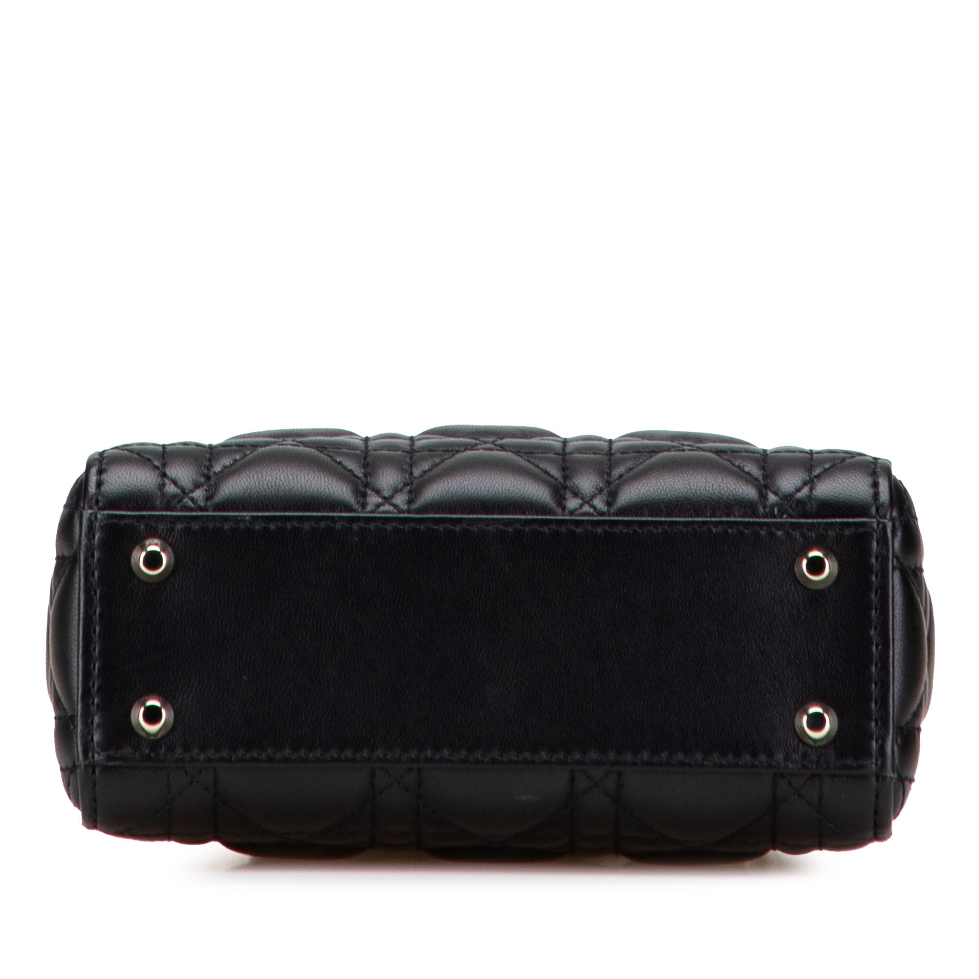 Mini Lambskin Cannage Lady Dior