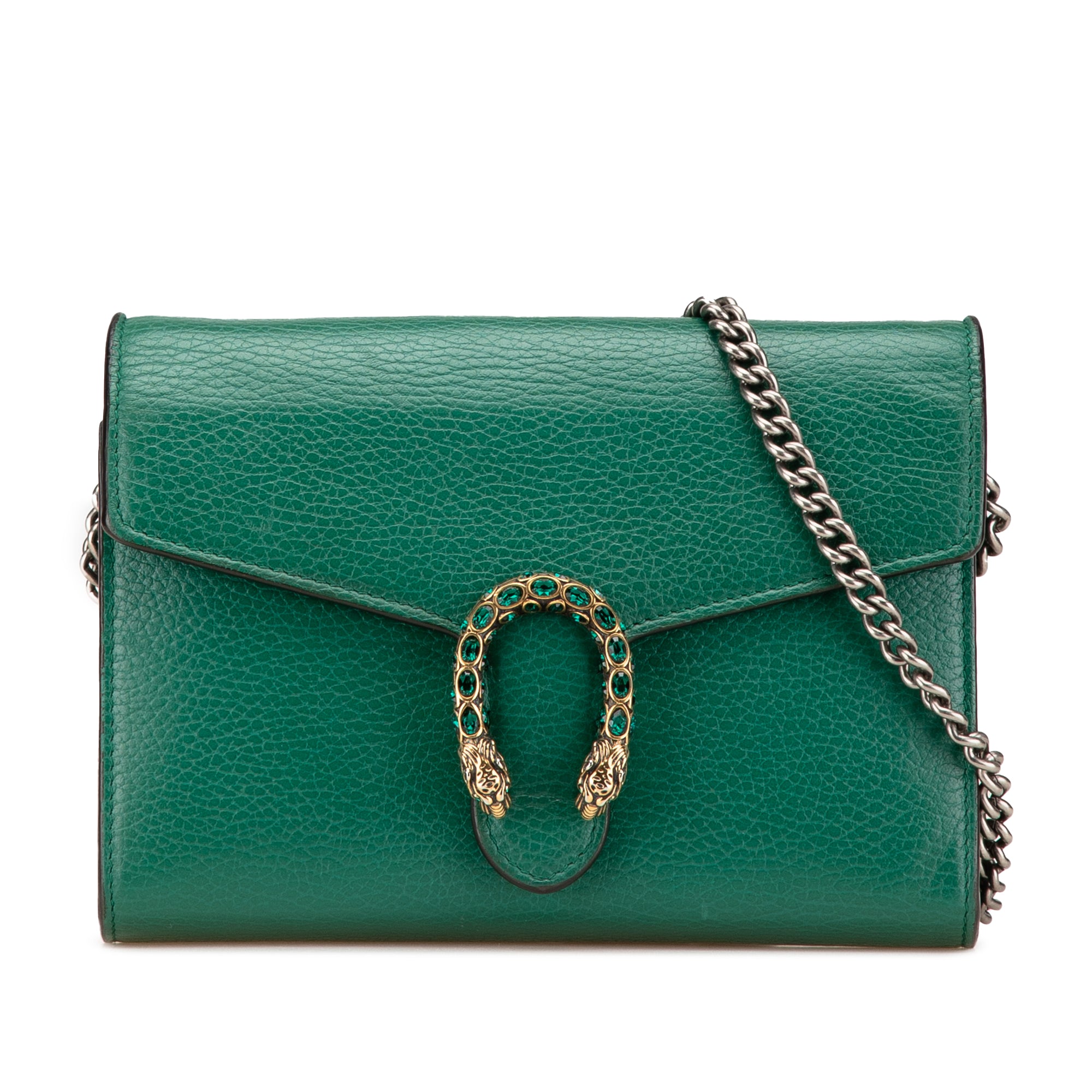 Mini Leather Dionysus Wallet on Chain