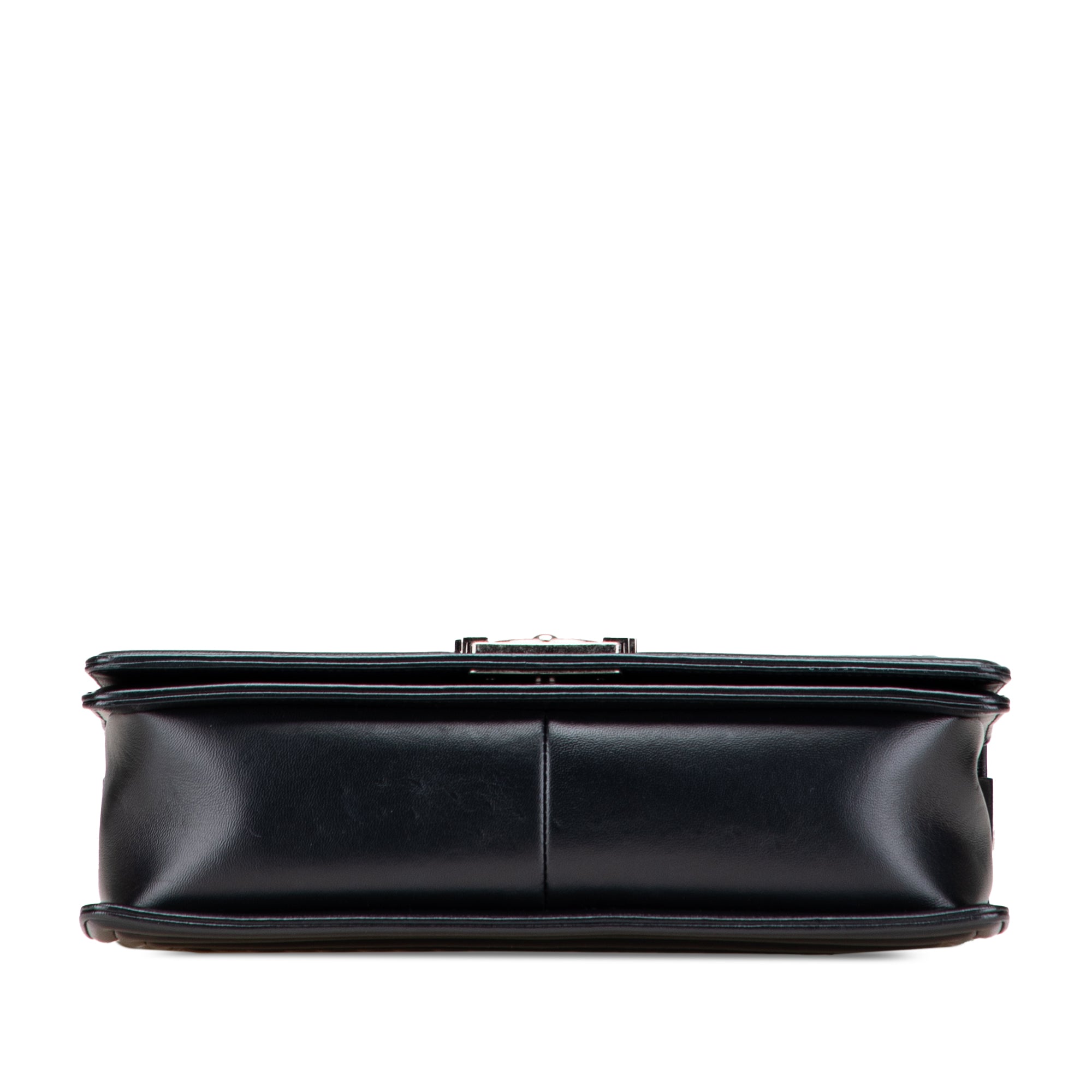 Medium Chevron Wrinkled Lambskin Boy Flap
