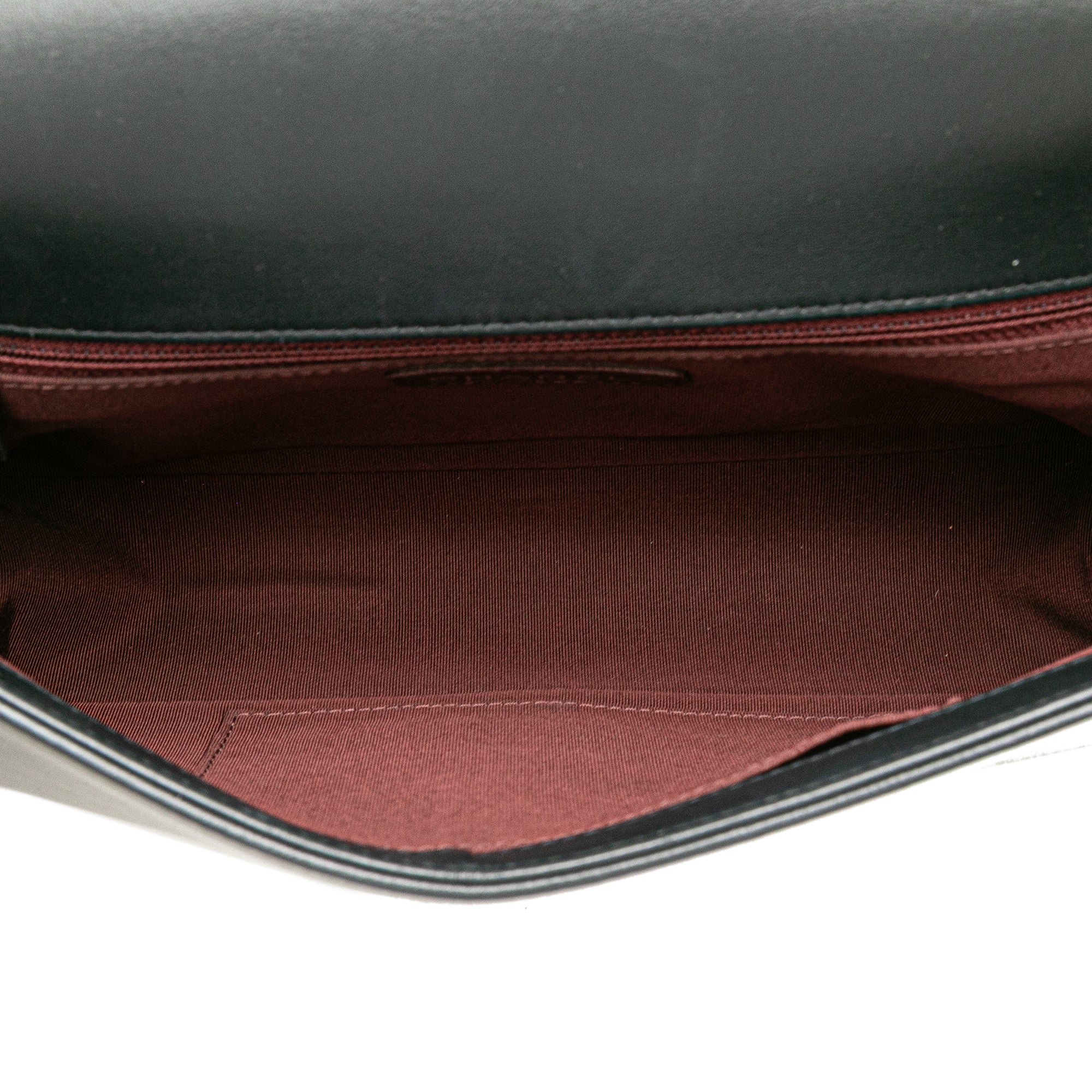 Medium Chevron Wrinkled Lambskin Boy Flap