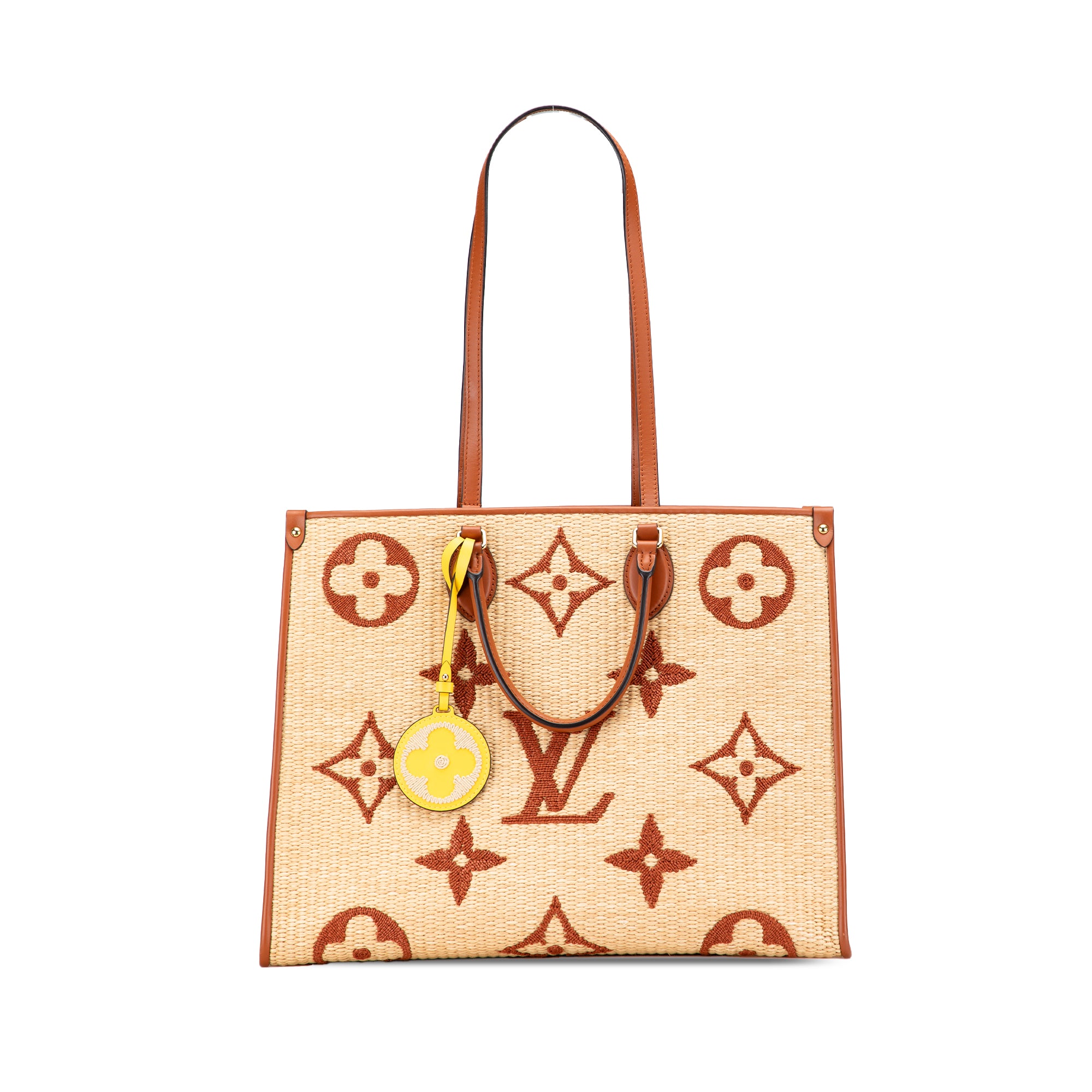 Monogram Giant Raffia OnTheGo GM