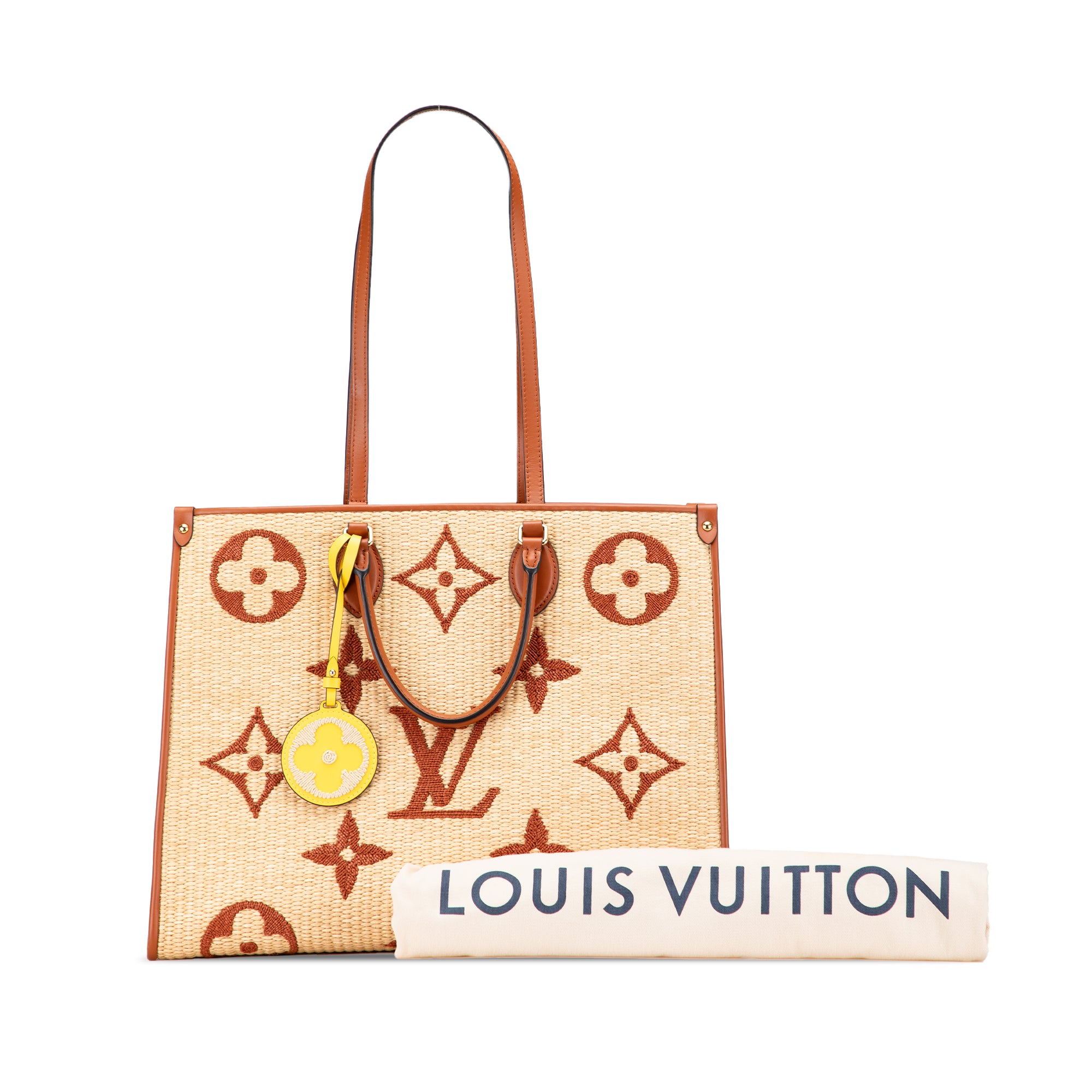 Monogram Giant Raffia OnTheGo GM
