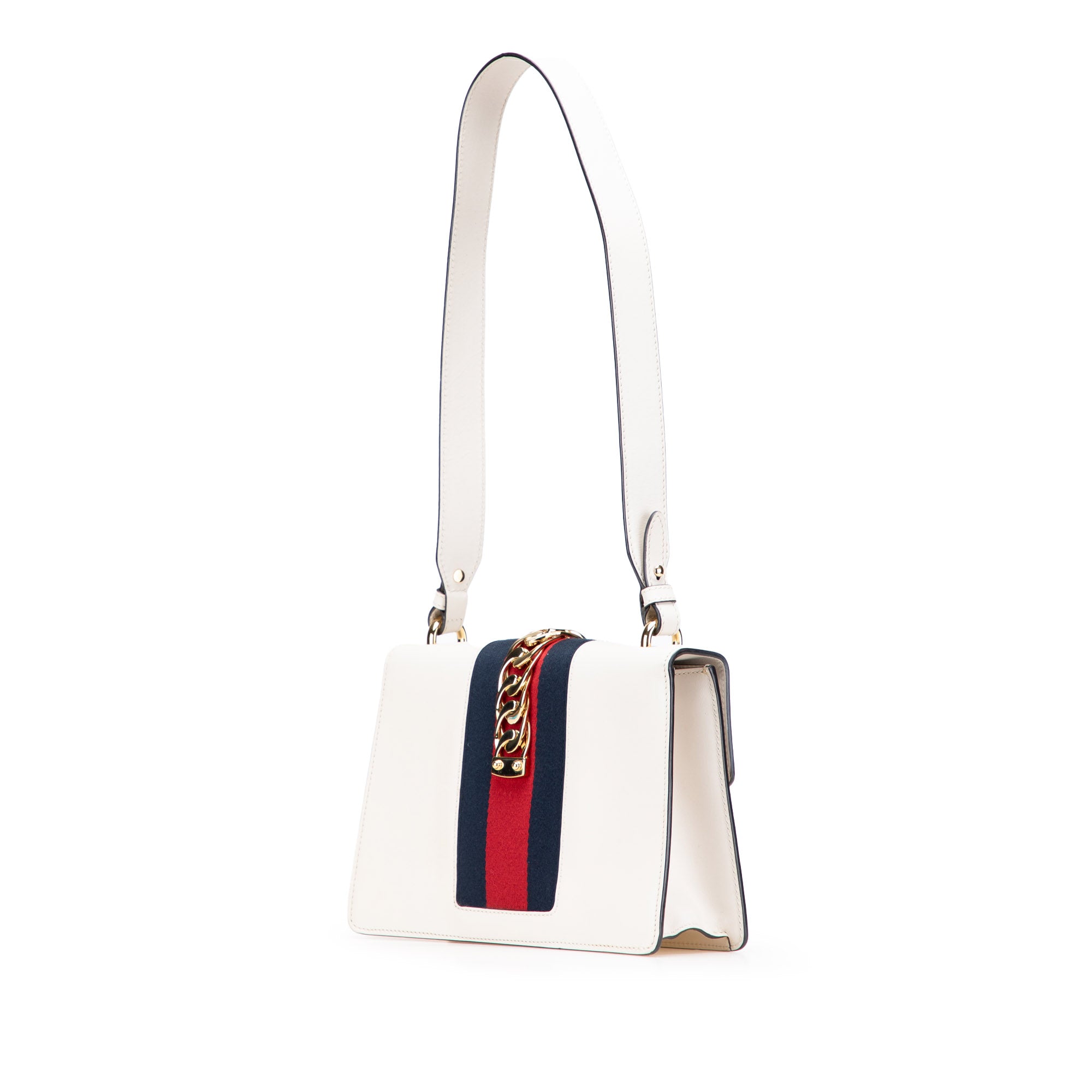 Small Leather Sylvie Satchel