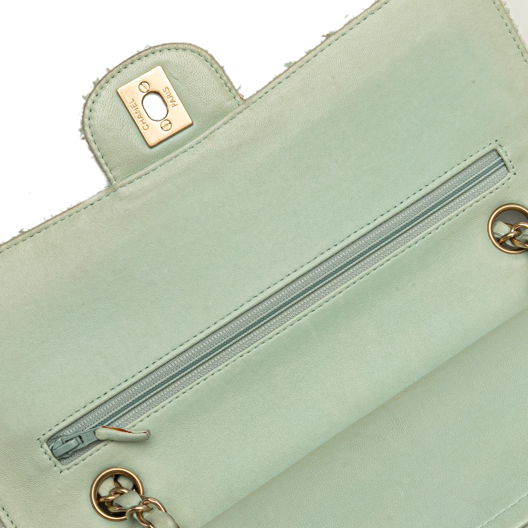 Medium Classic Tweed Double Flap