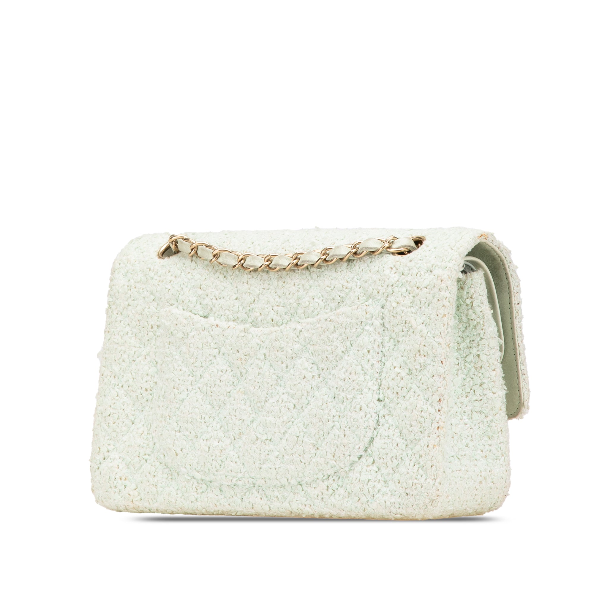 Medium Classic Tweed Double Flap