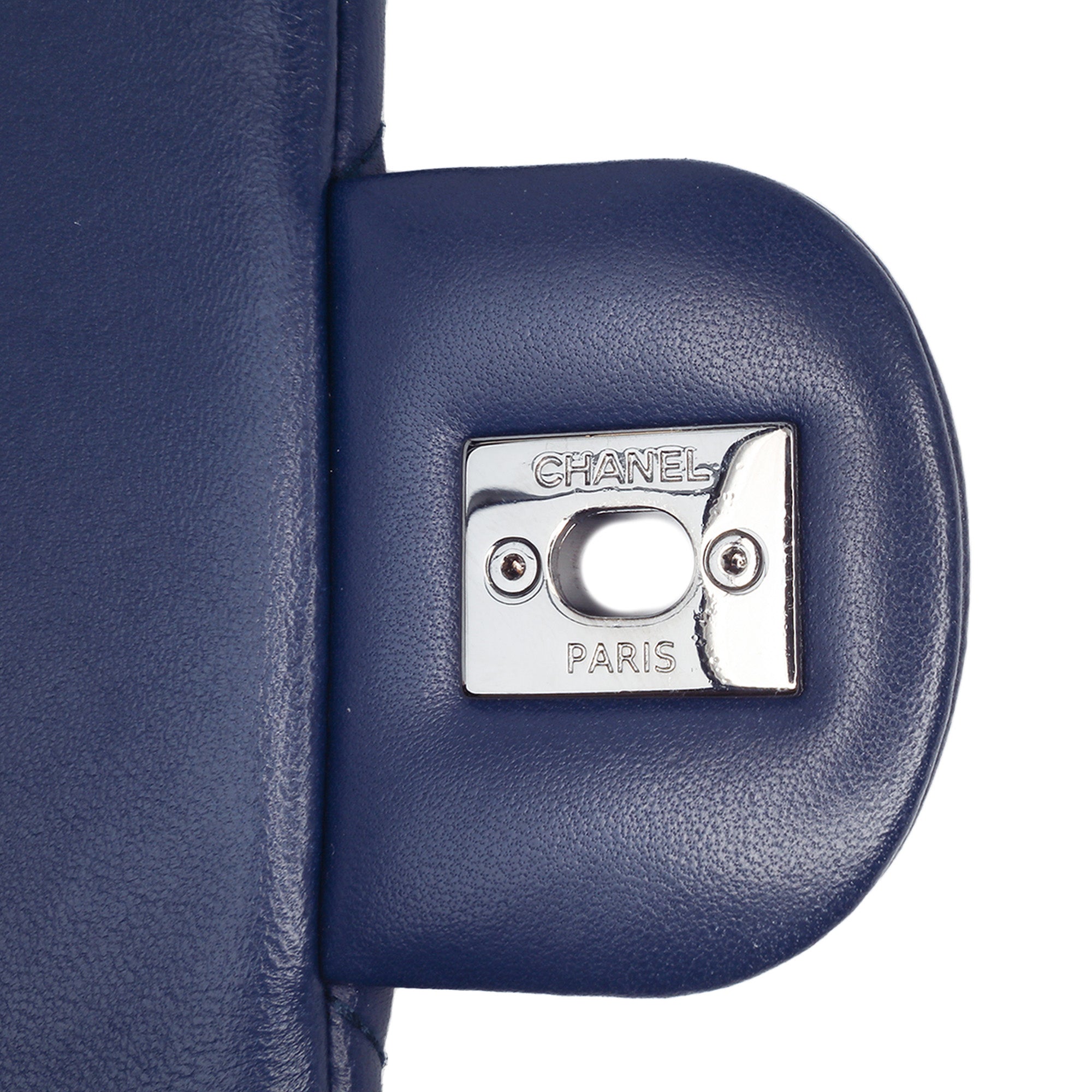 Chanel Large Lambskin CC Crossing Flap