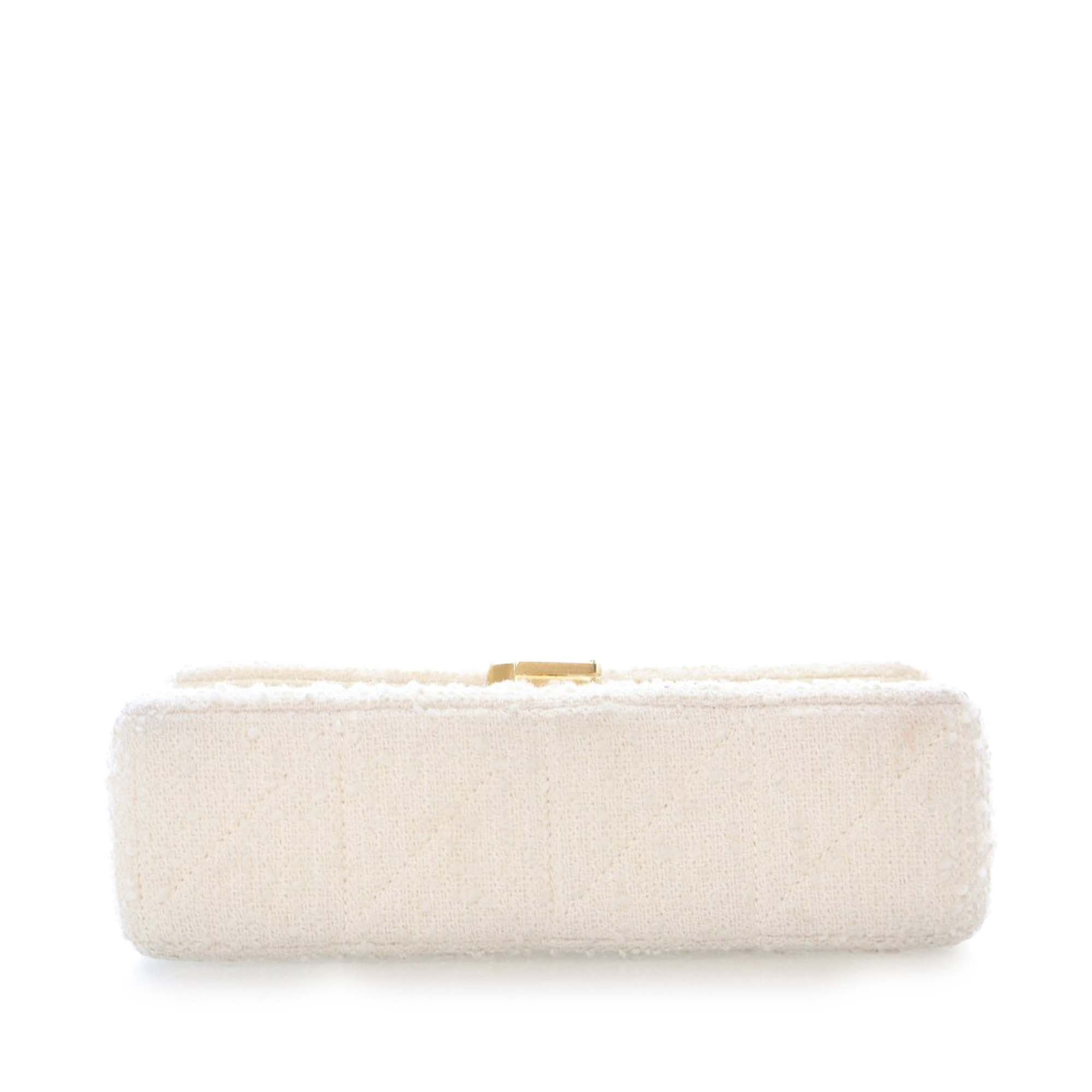 Medium Boucle Tweed Patchwork Jamie Shoulder Bag