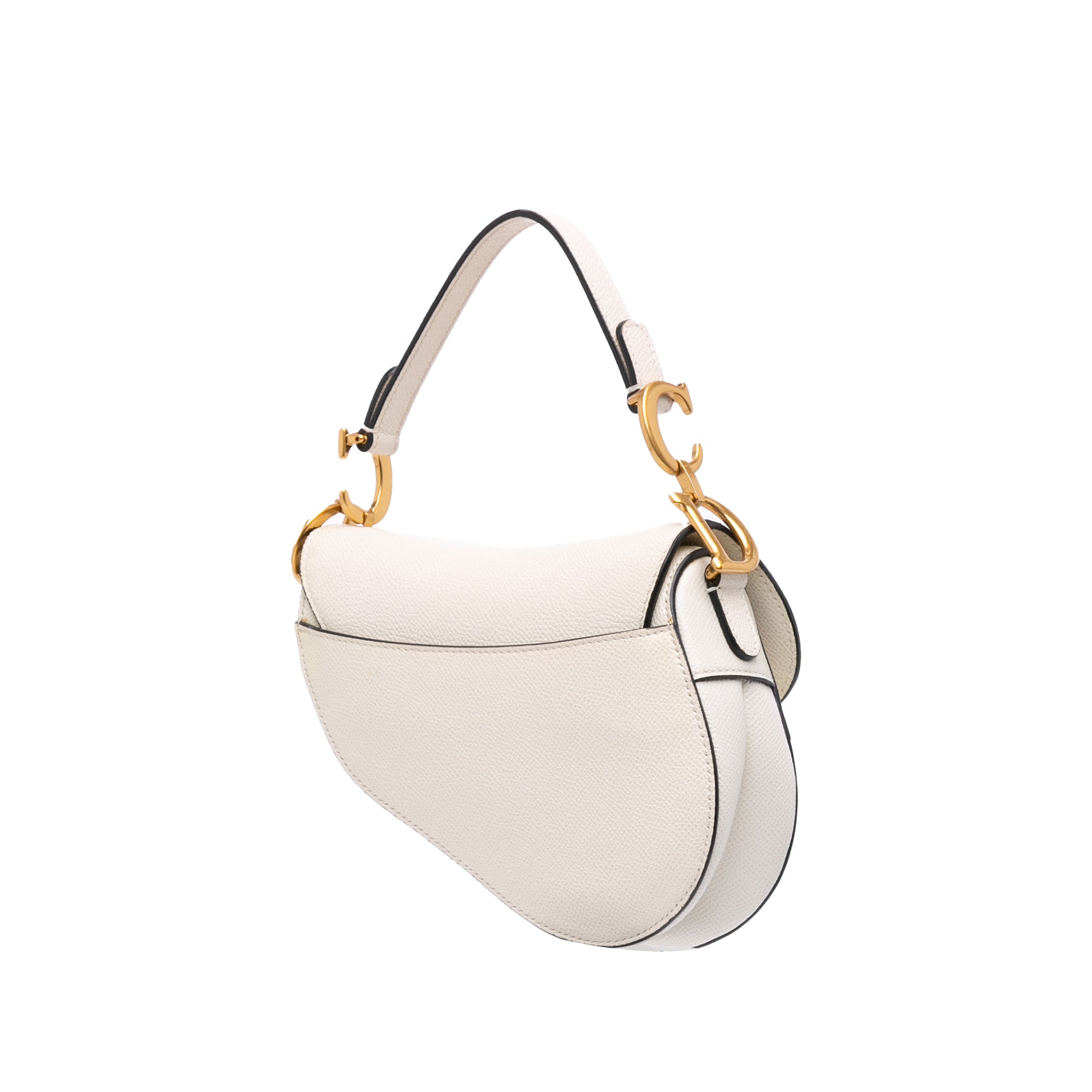 Dior Mini Grained Calfskin Saddle Bag