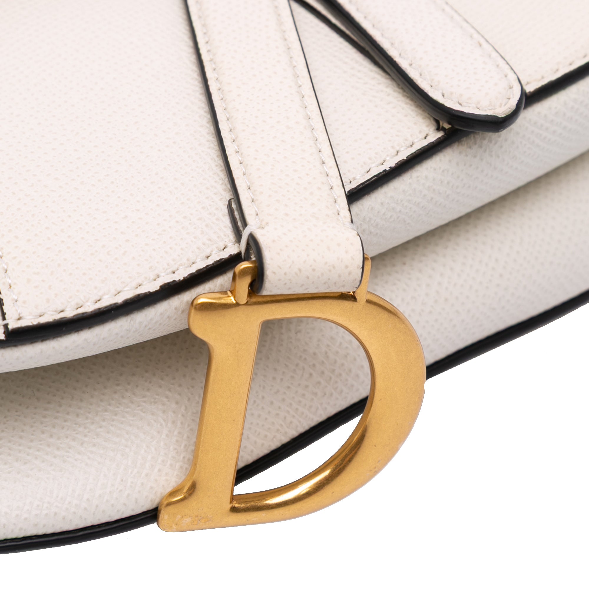 Dior Mini Grained Calfskin Saddle Bag
