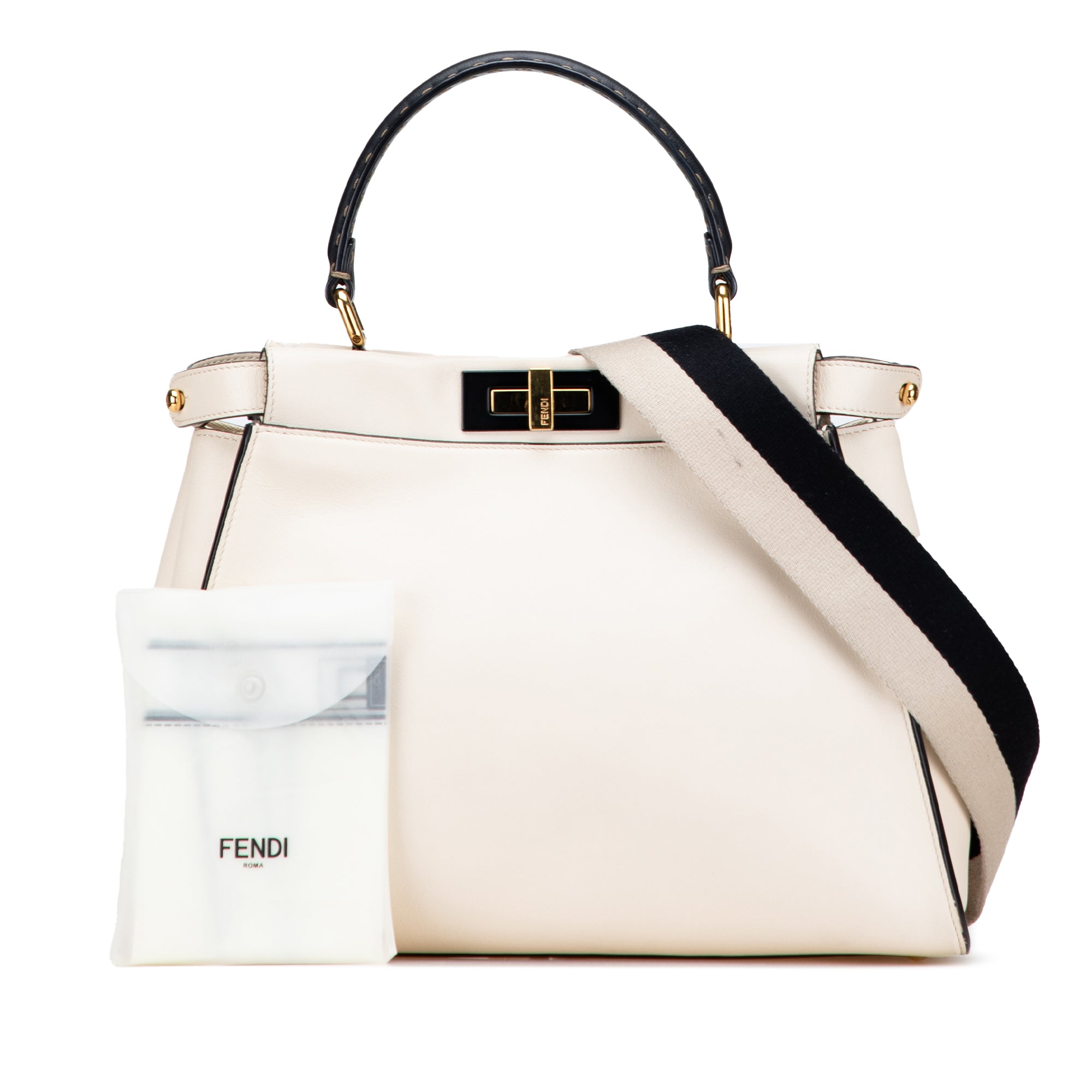 Medium Leather Selleria Peekaboo Iconic Satchel