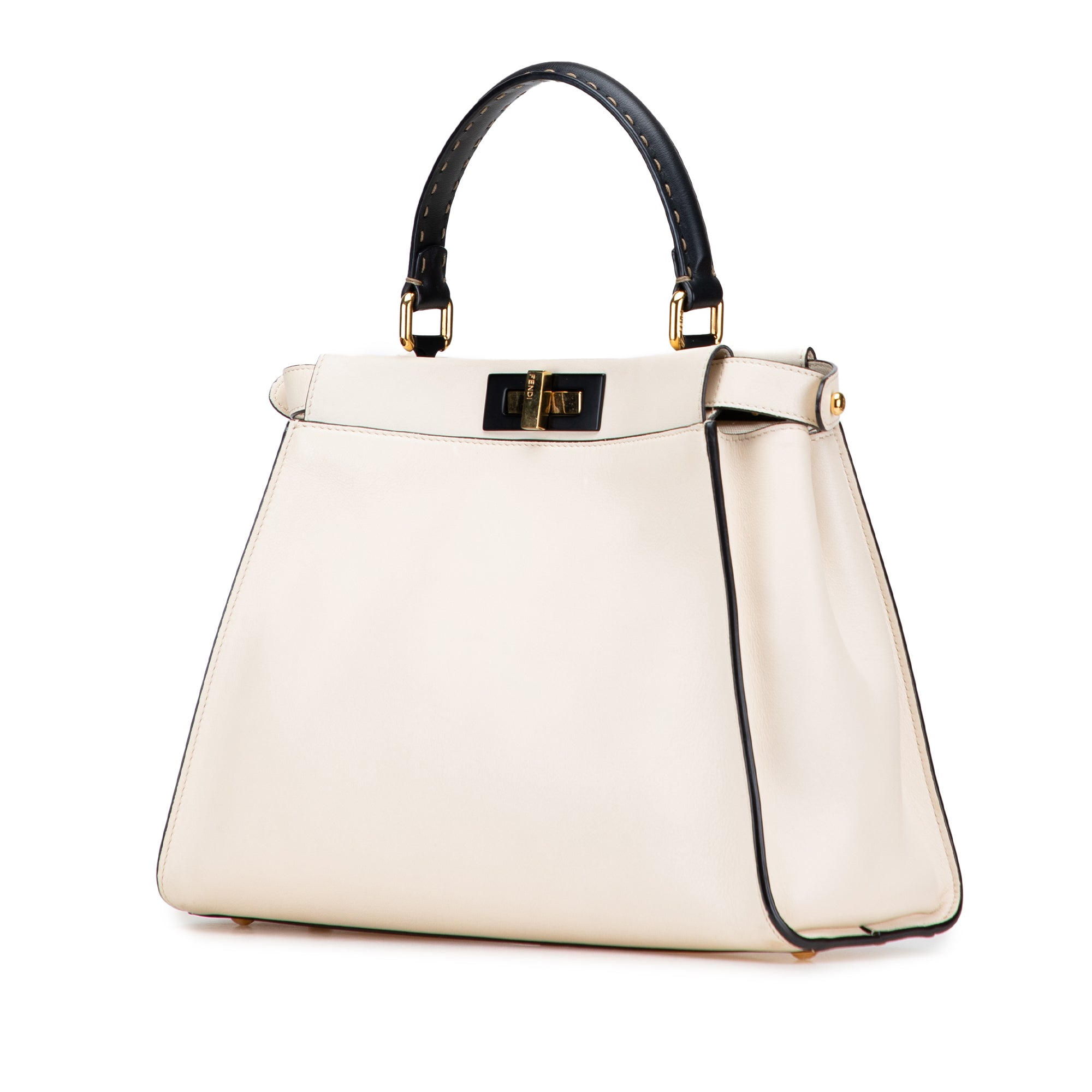 Medium Leather Selleria Peekaboo Iconic Satchel