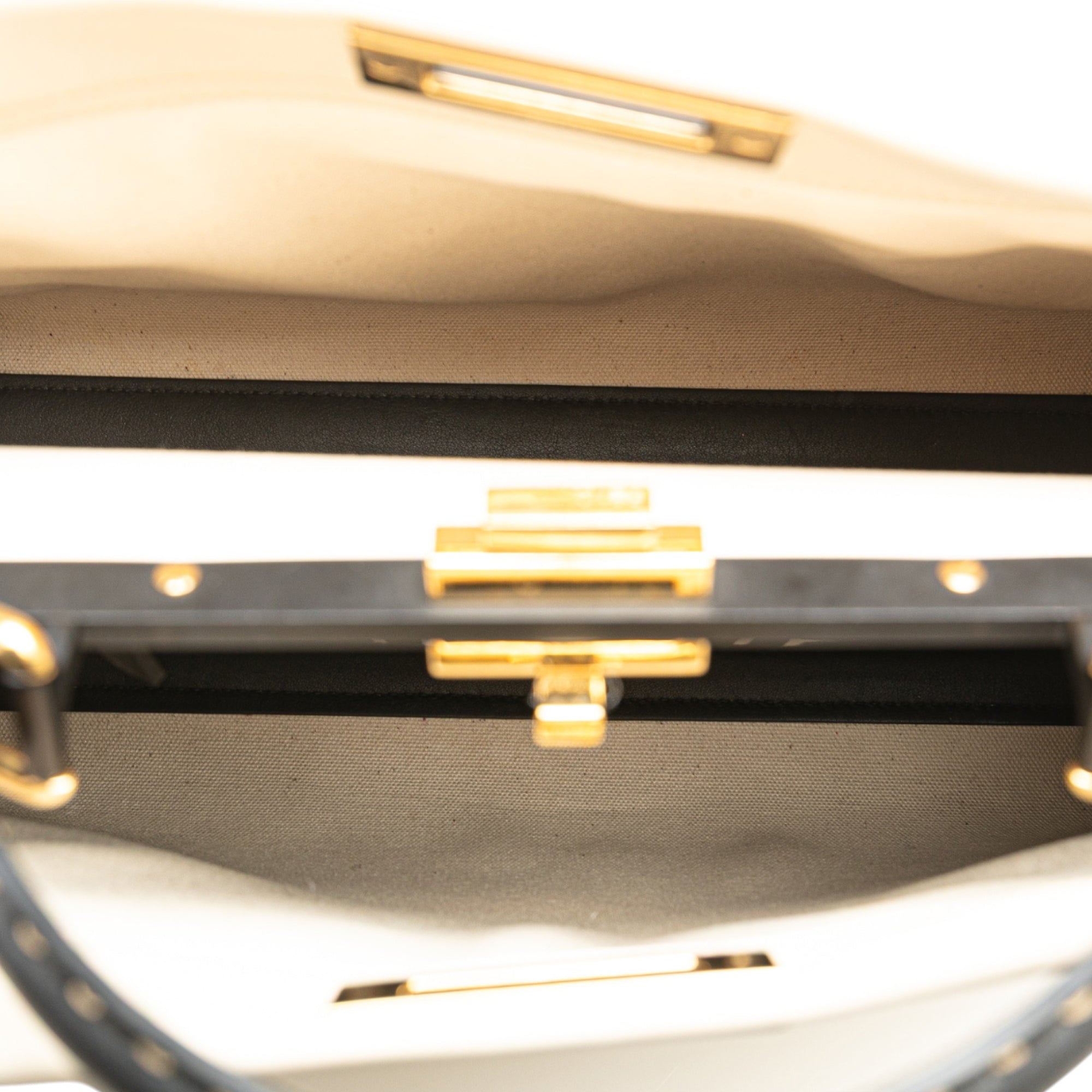 Medium Leather Selleria Peekaboo Iconic Satchel