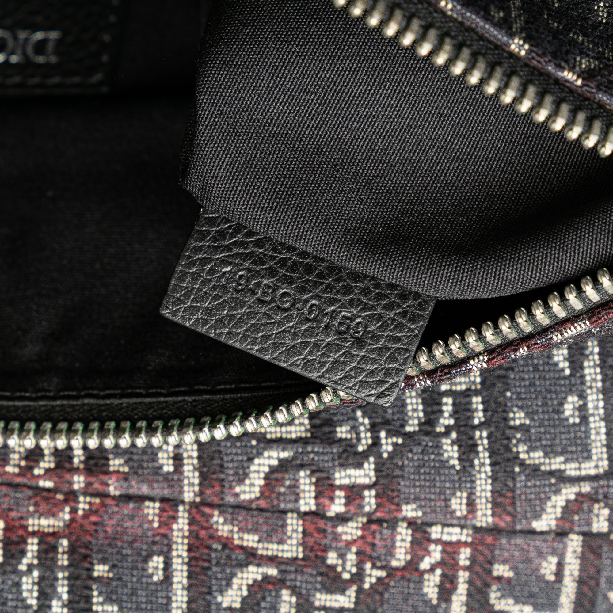 Oblique Canvas Saddle Crossbody