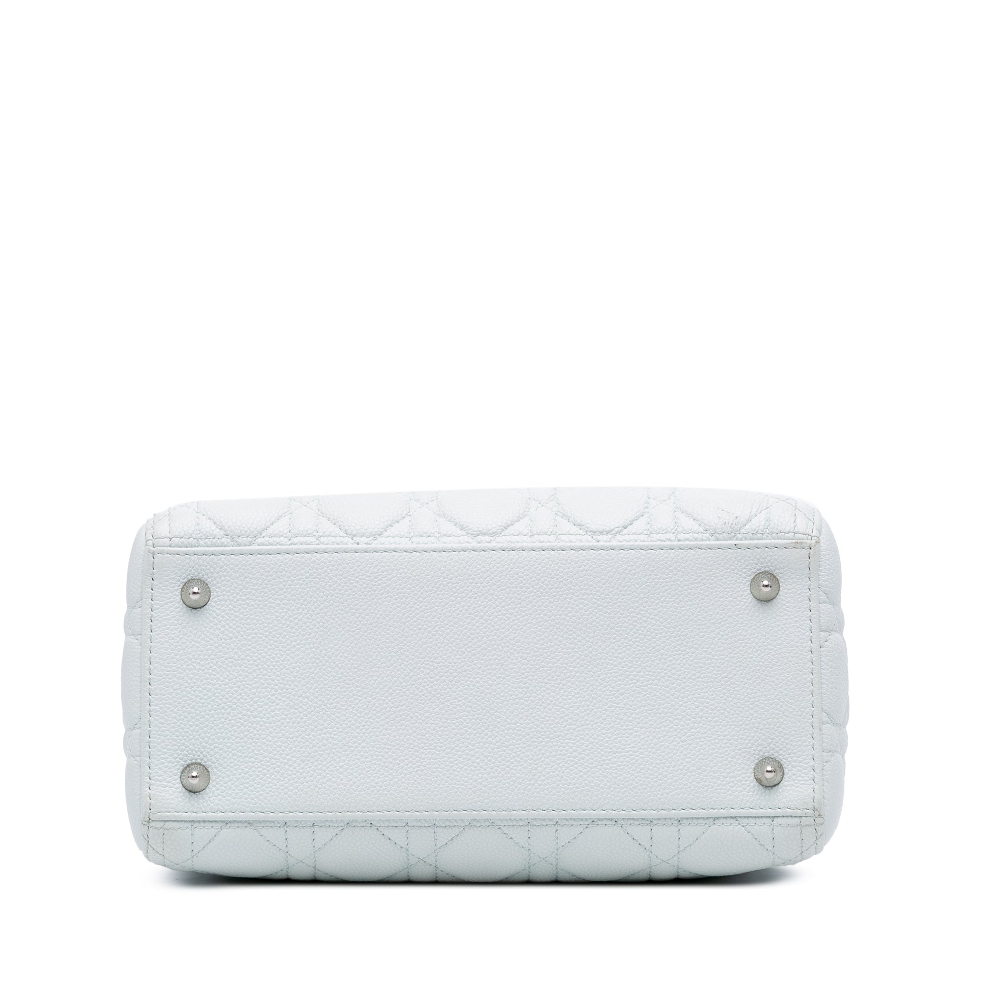 Medium Calfskin Cannage Lady Dior