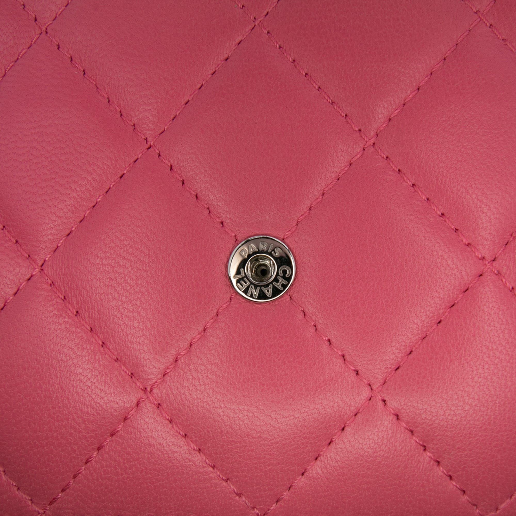 Chanel Lambskin Boy Wallet On Chain