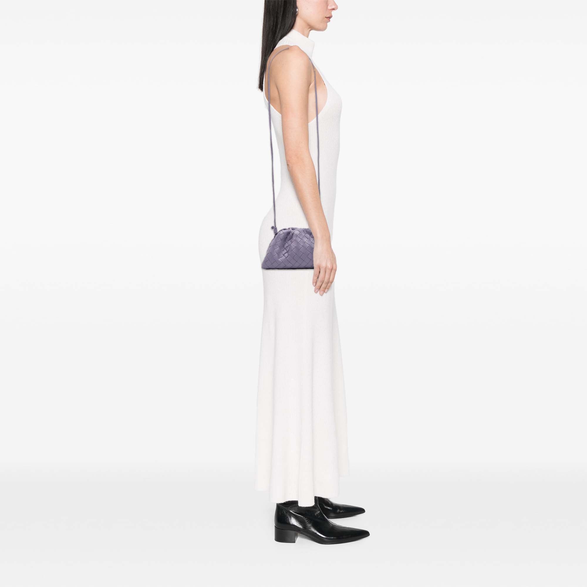 Bottega Veneta Nappa Intrecciato The Mini Pouch Crossbody