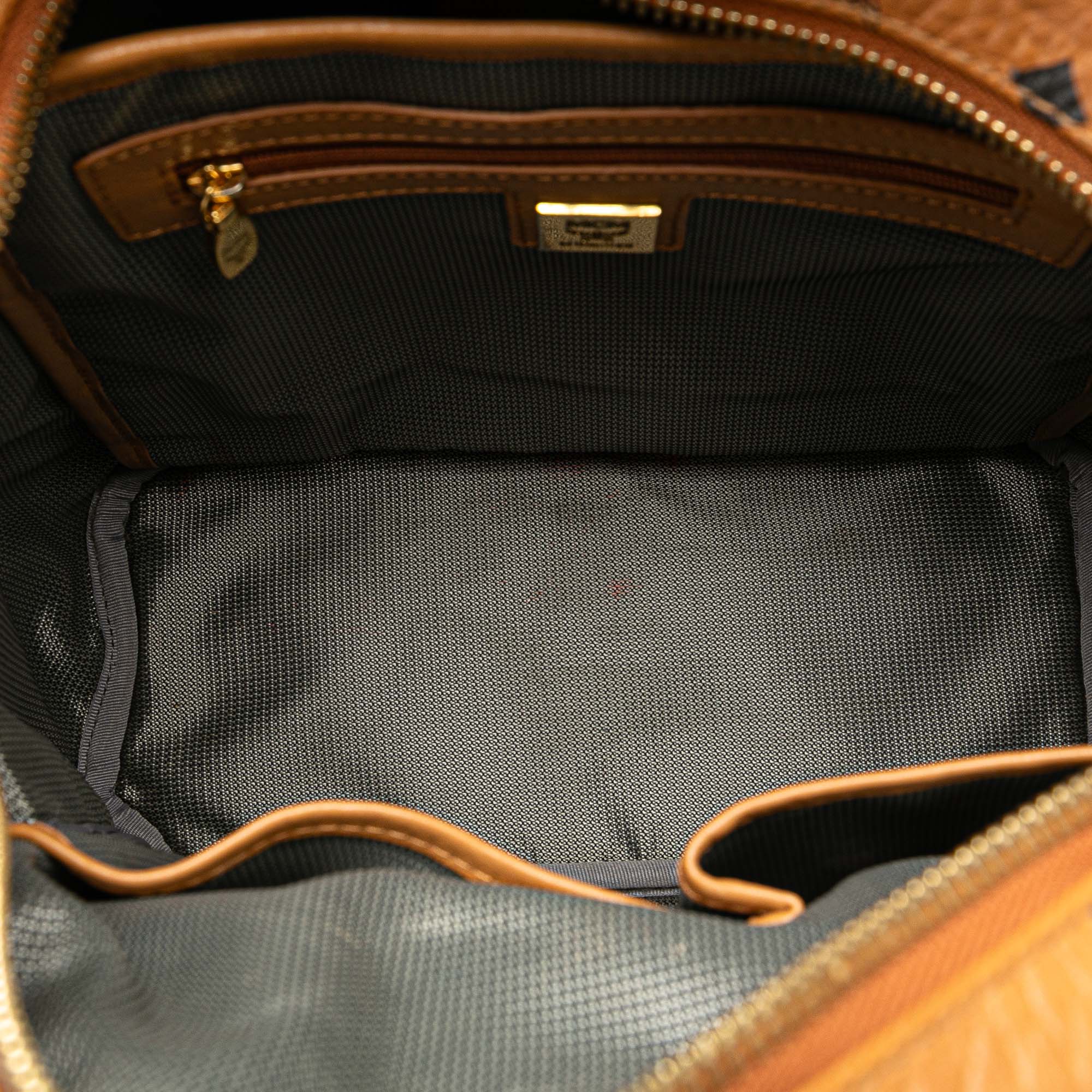 Small Visetos Coated Canvas Stark Backpack