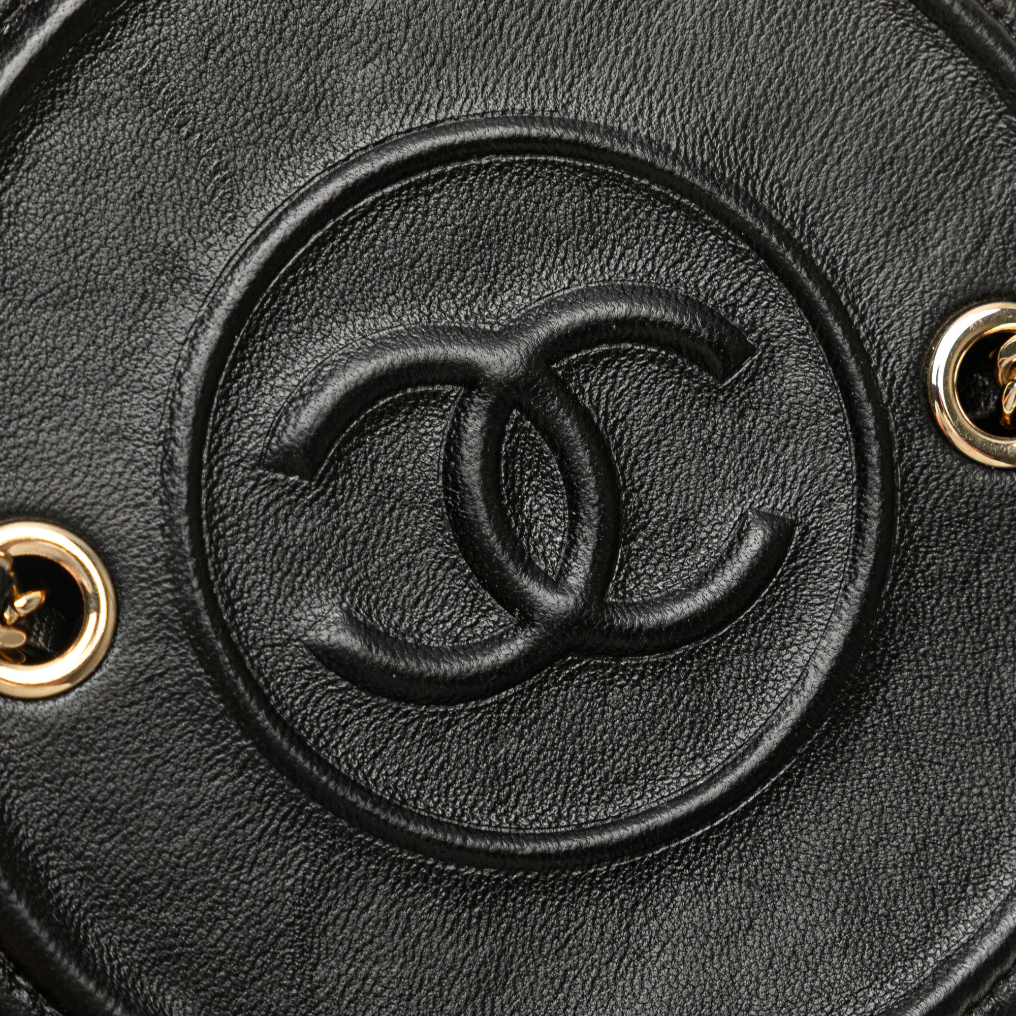 Quilted Lambskin Chain and Charm Vanity Case