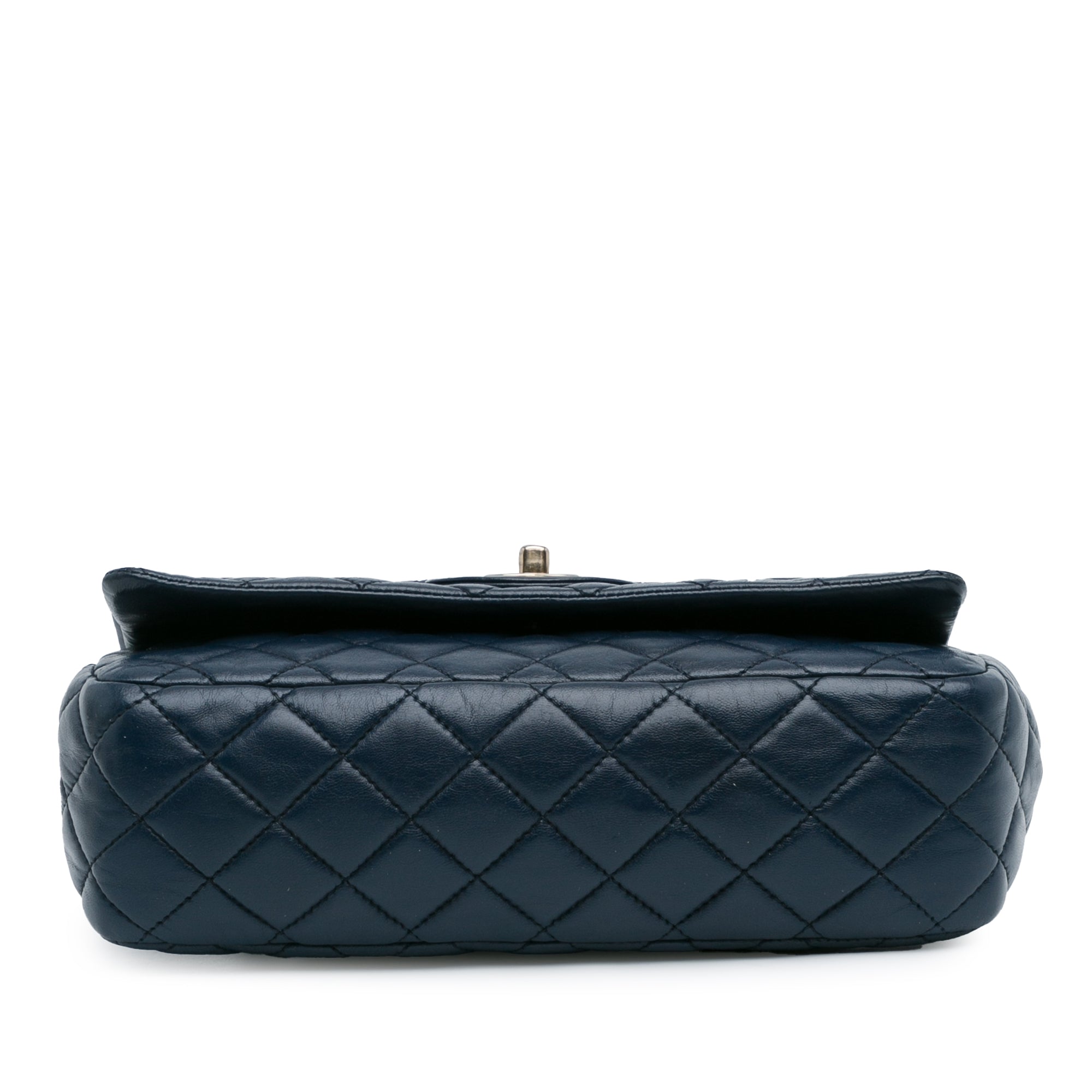 CC Quilted Lambskin Double Flap