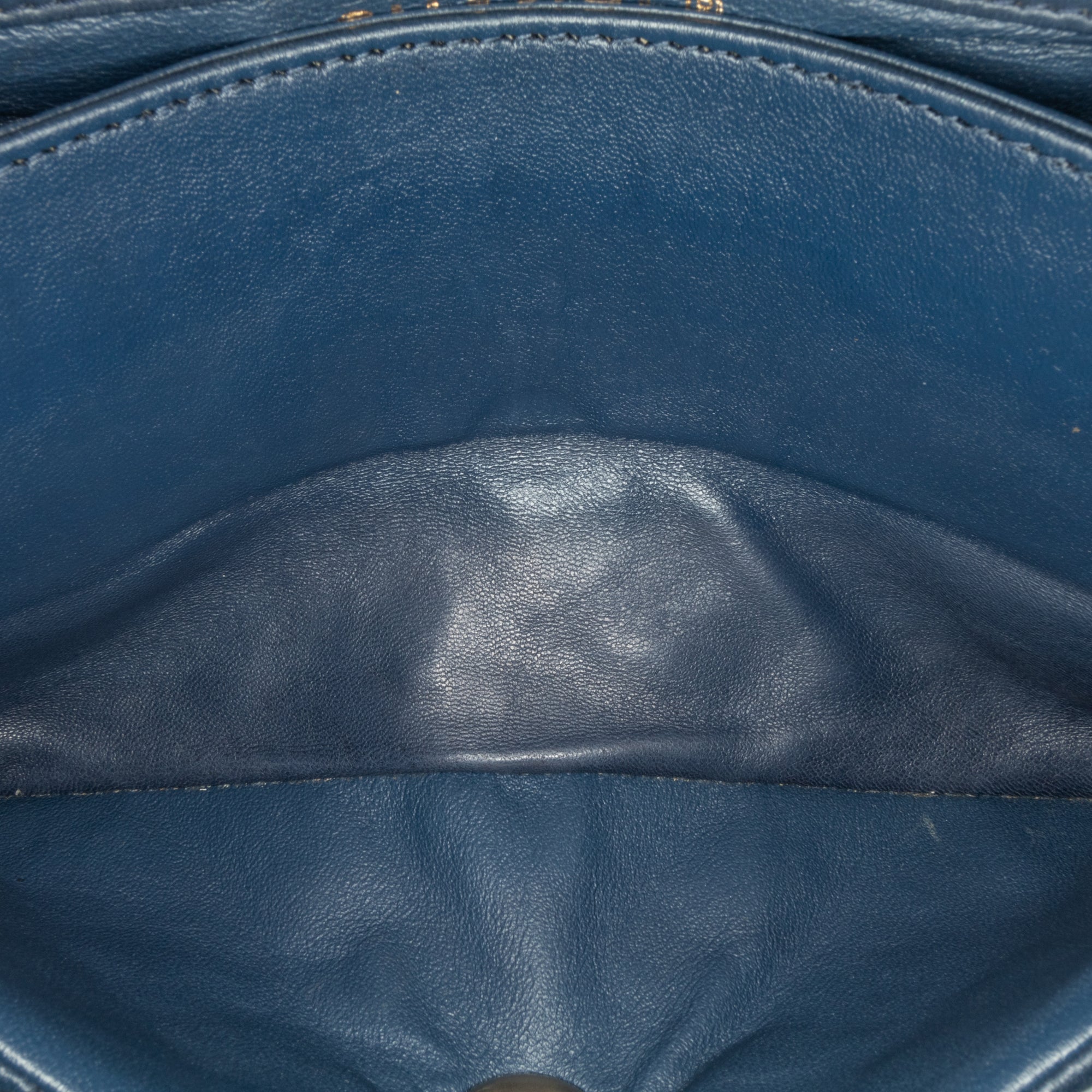 CC Quilted Lambskin Double Flap