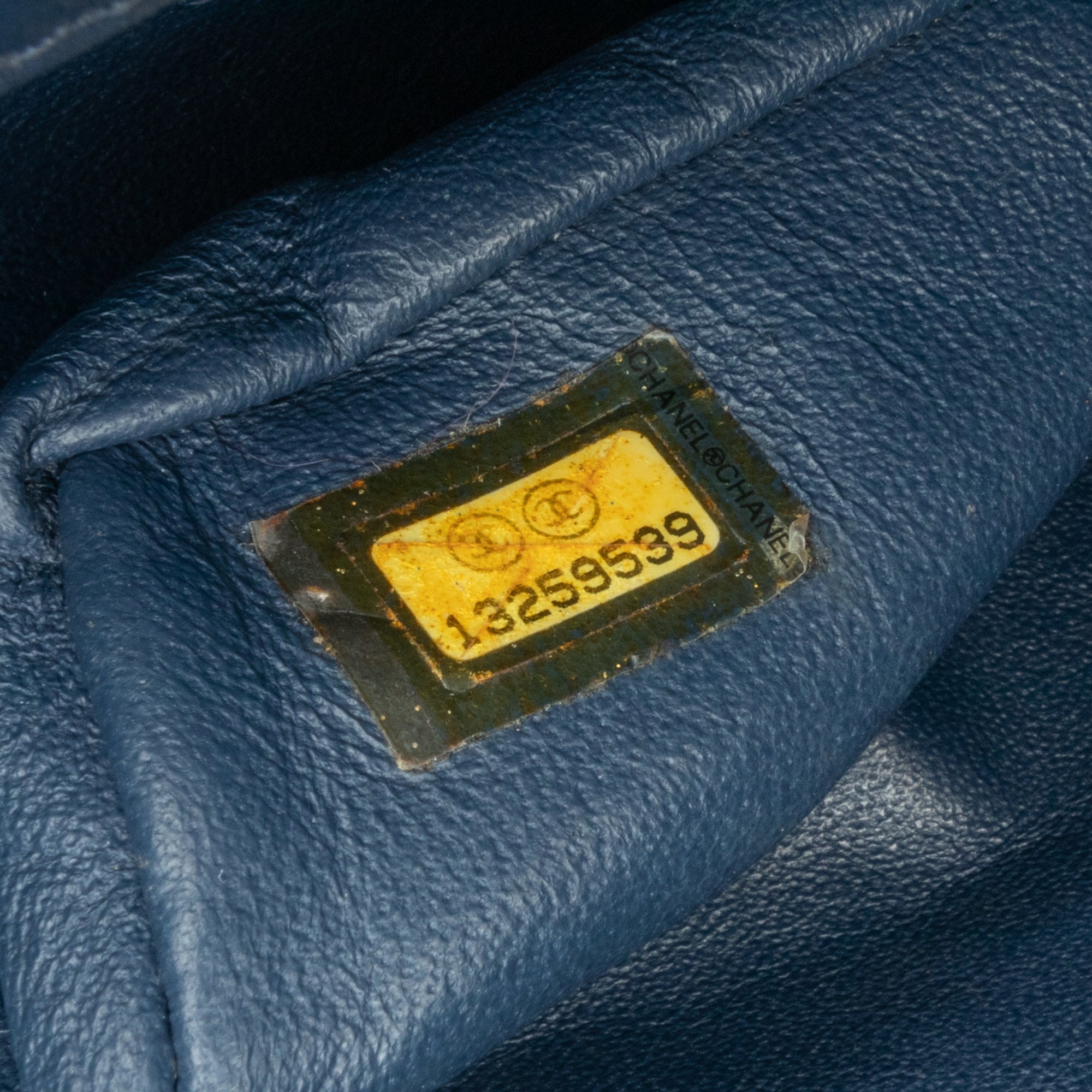 CC Quilted Lambskin Double Flap