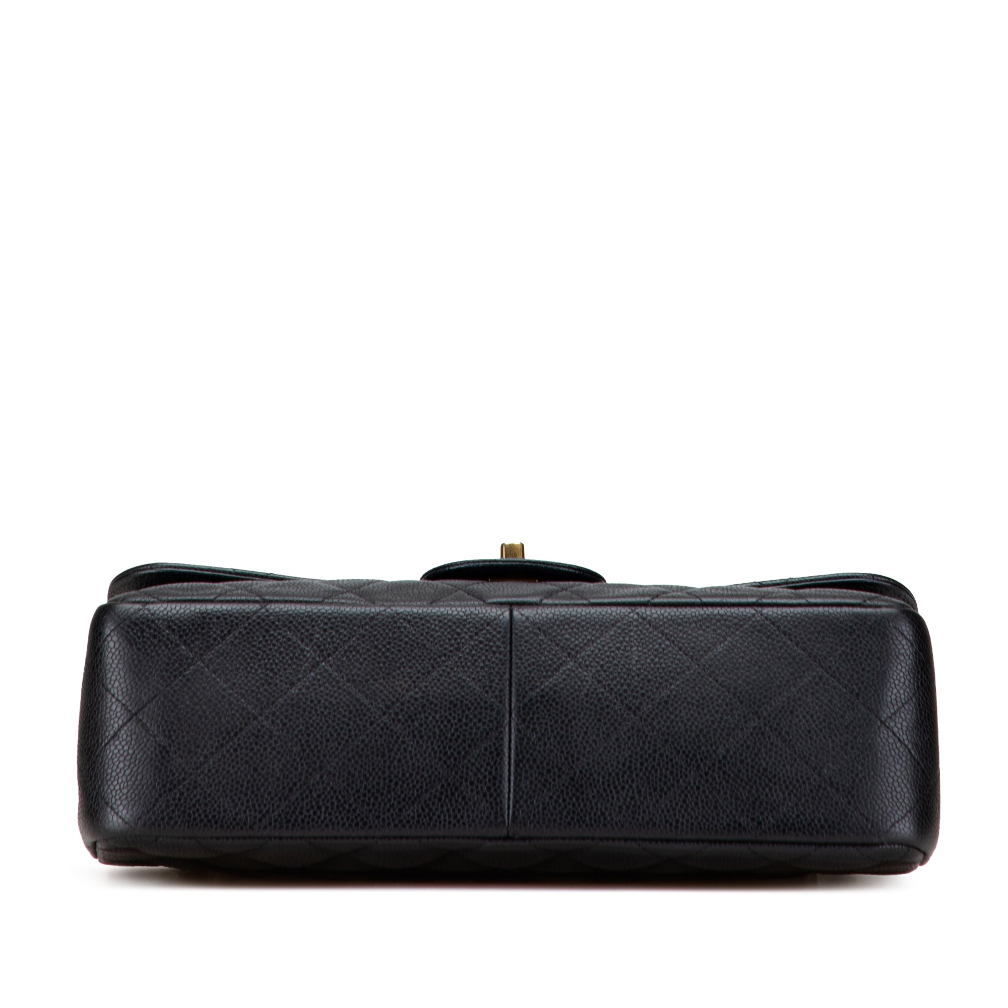 Jumbo Classic Caviar Double Flap