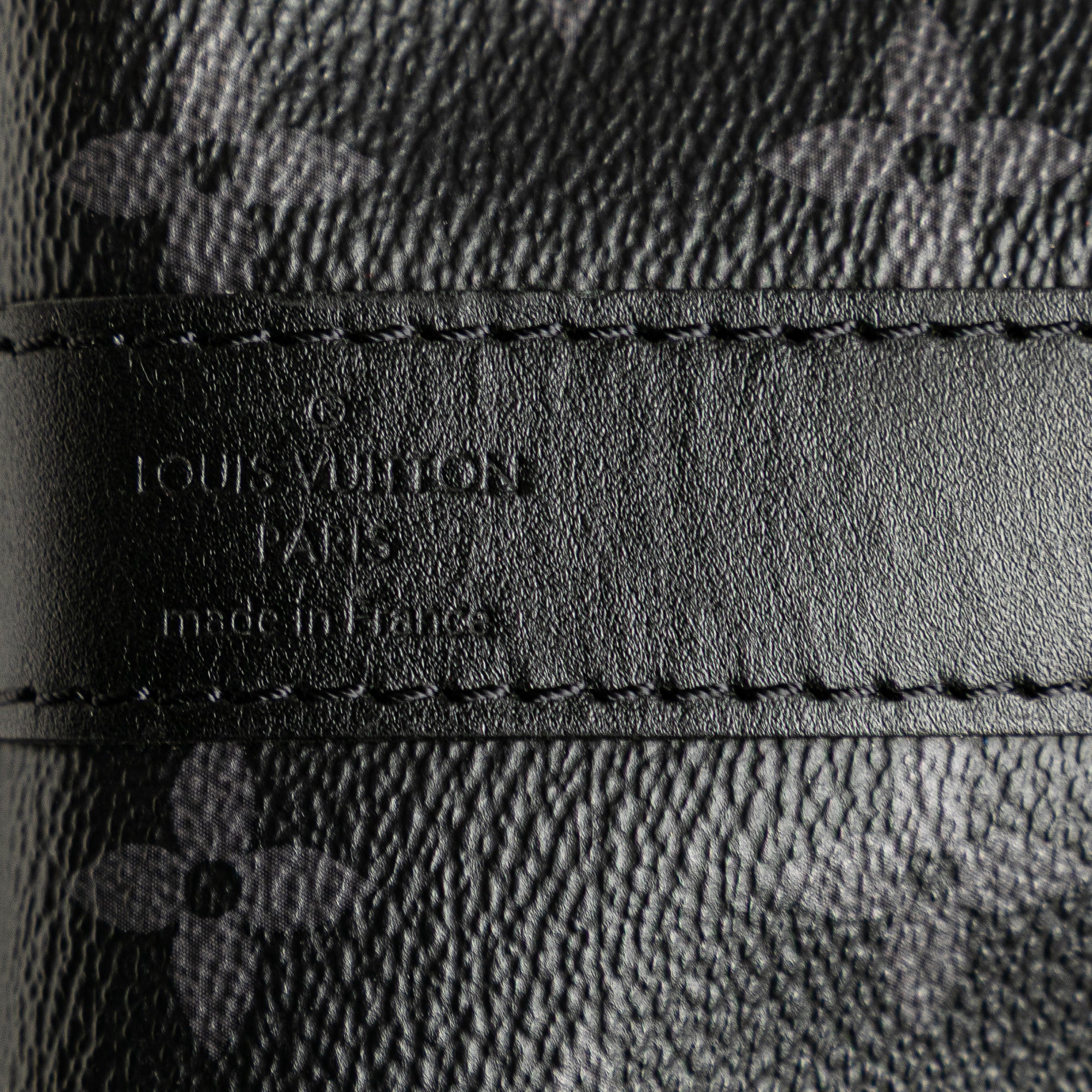 Louis Vuitton Monogram Eclipse Reverse Keepall Bandouliere 50