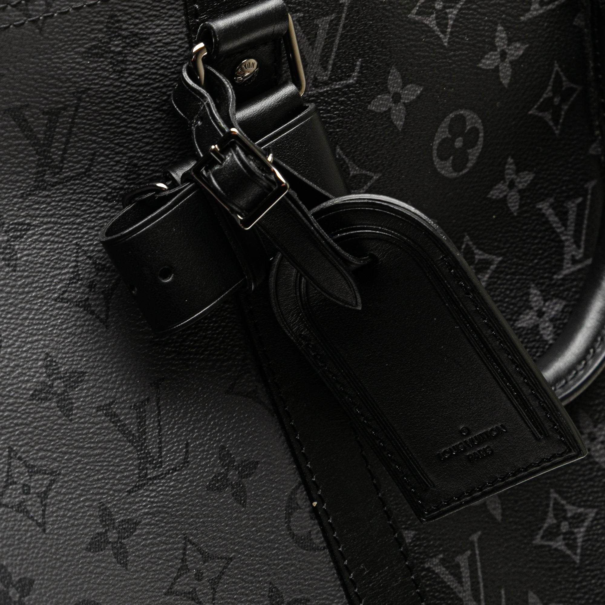 Louis Vuitton Monogram Eclipse Reverse Keepall Bandouliere 50