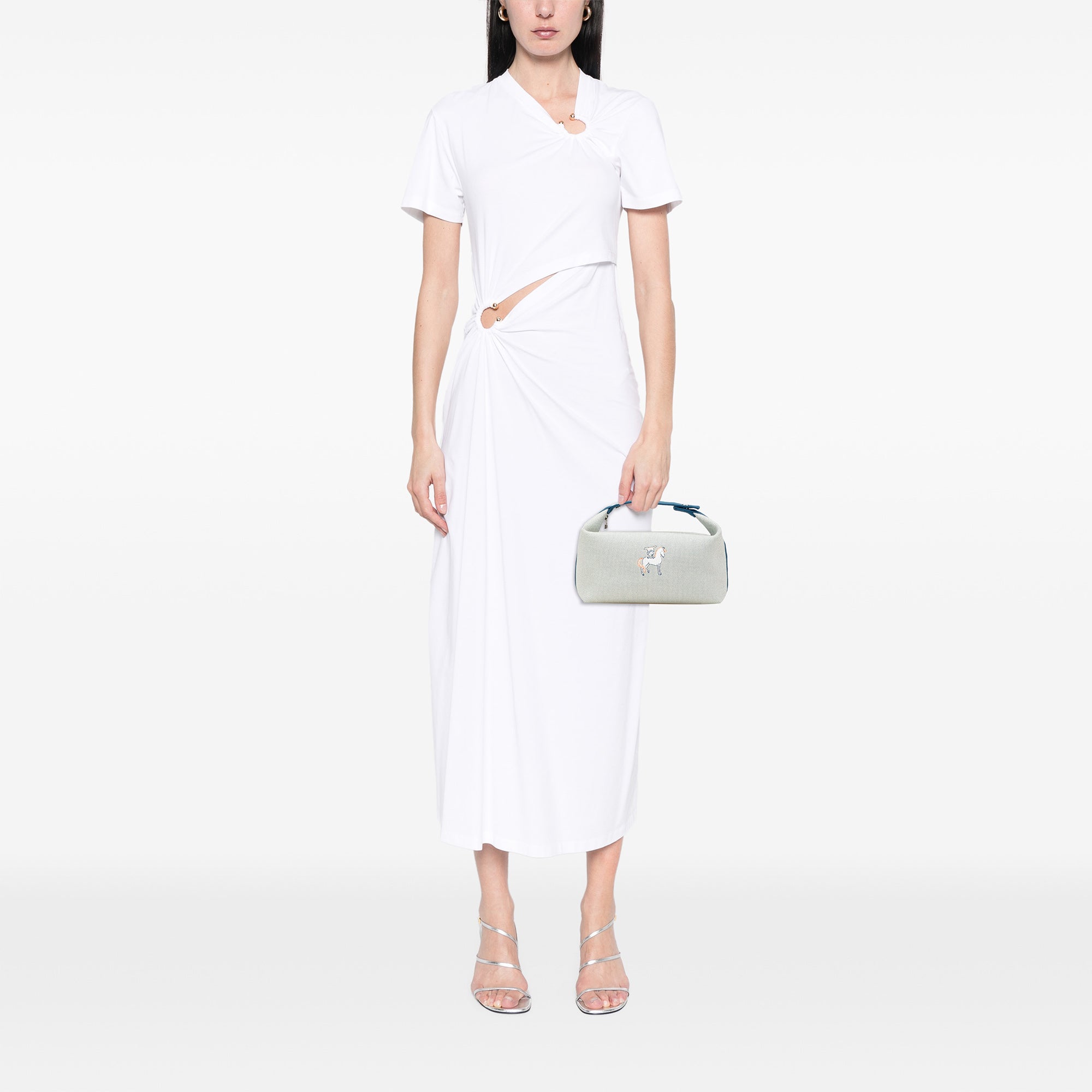 Hermès Large Toile Bride A Brac Cabriole Case