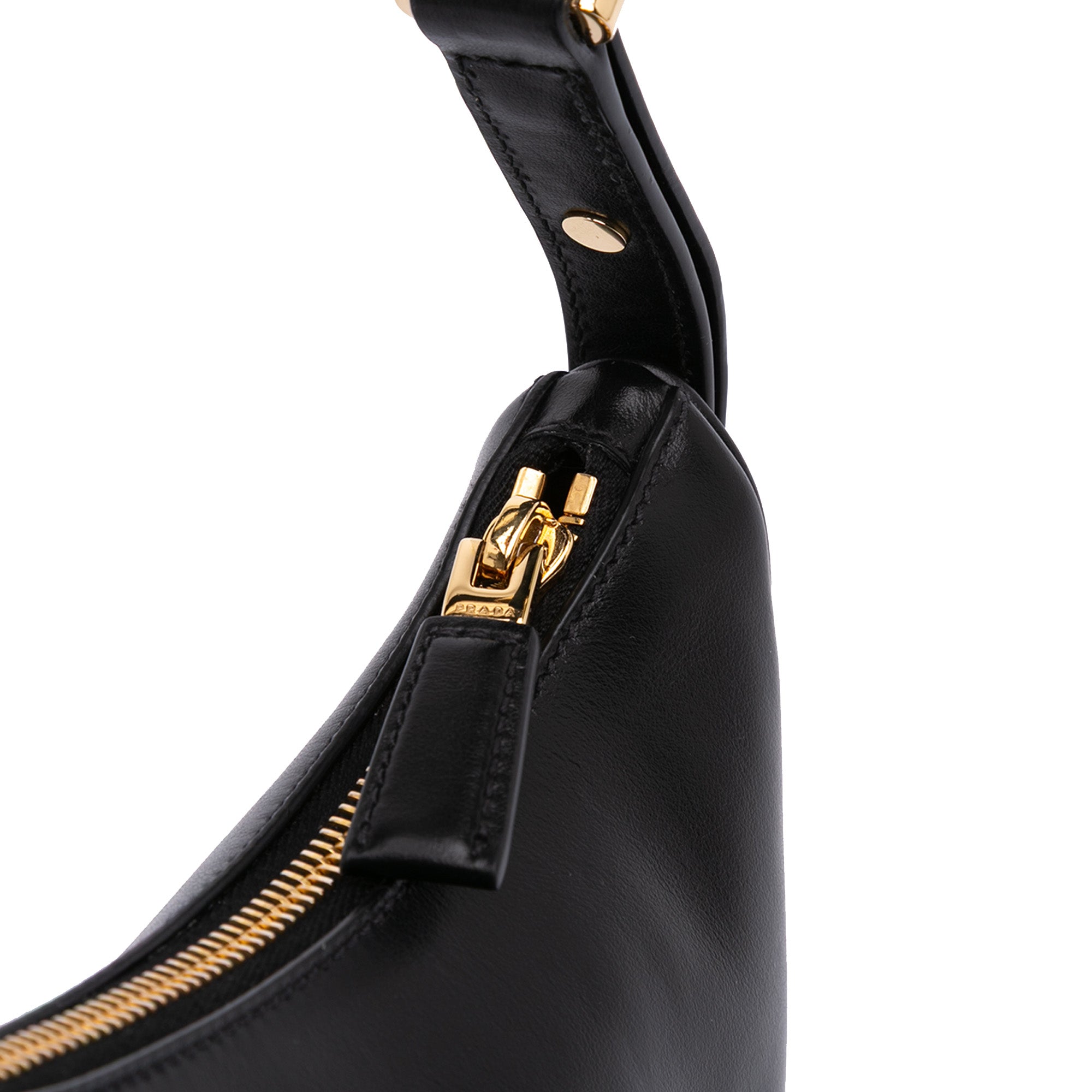 Prada Small Soft Calf Arque Satchel