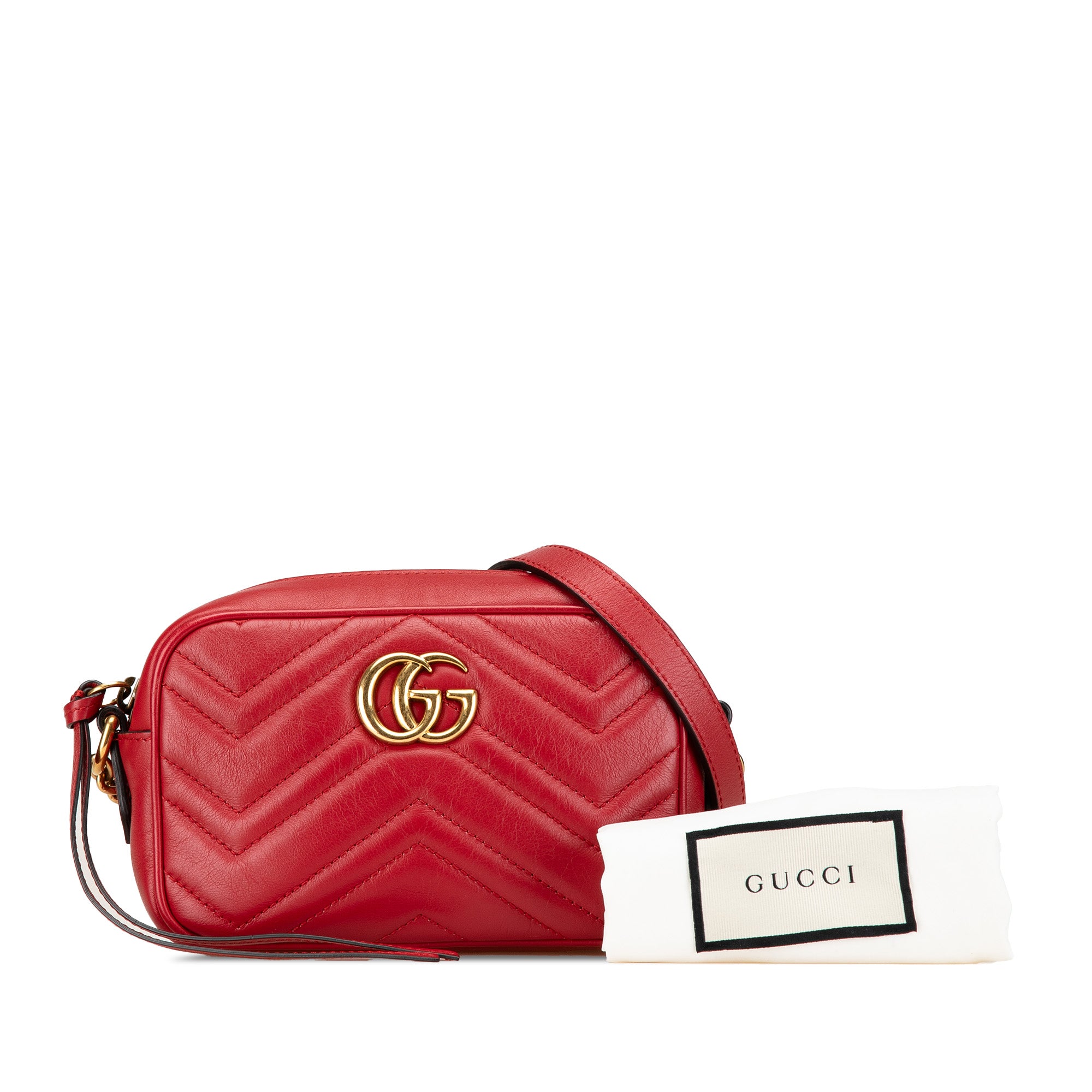 Gucci Mini GG Marmont Matelasse Leather Crossbody