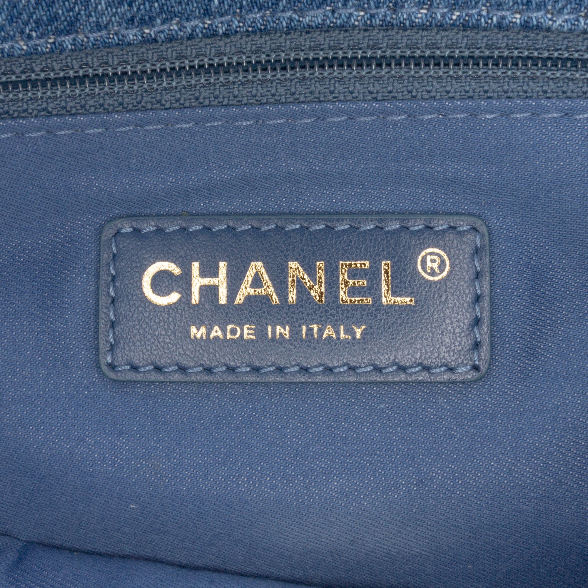 Medium Quilted Denim Mood Flap