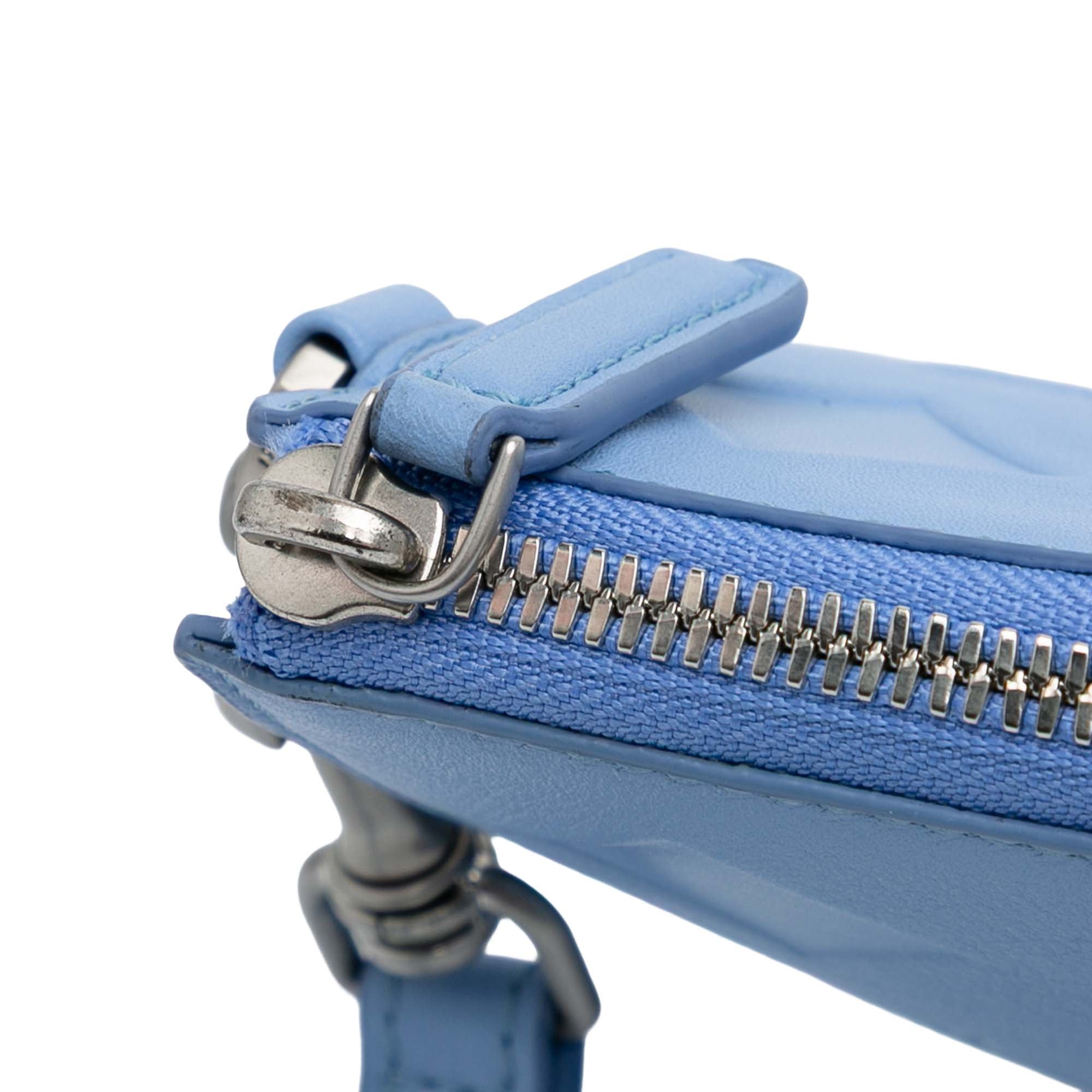 MCM Leather Aren Zip Pouch