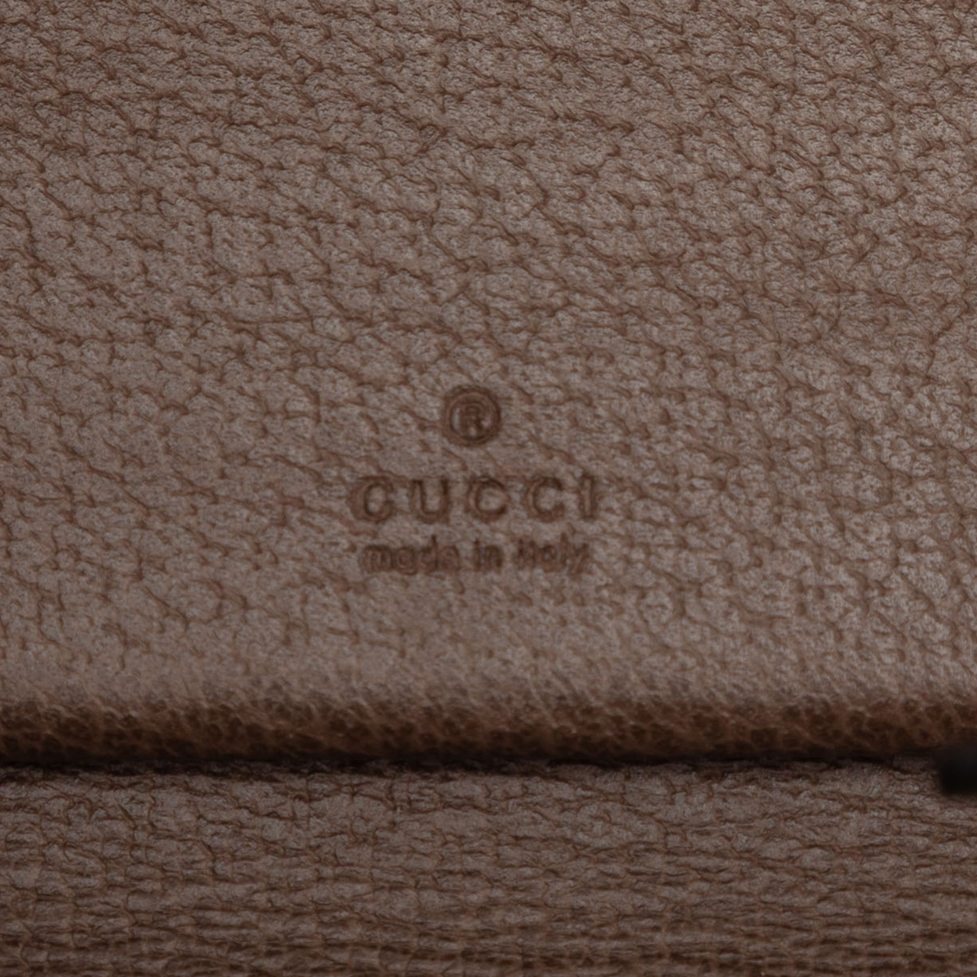 Gucci GG Supreme Web Ophidia Trifold Wallet on Strap