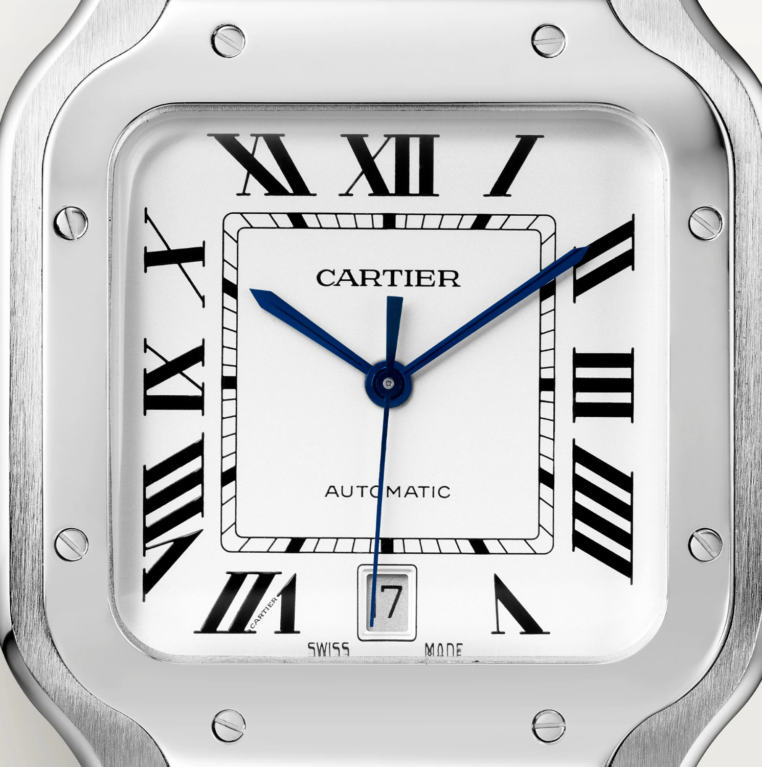 Cartier Santos de Cartier Large Automatic Watch 39.8mm Steel