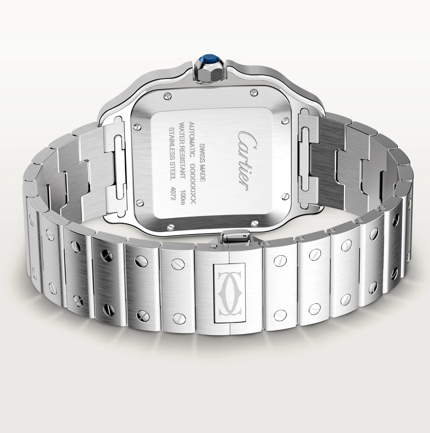 Cartier Santos de Cartier Large Automatic Watch 39.8mm Steel