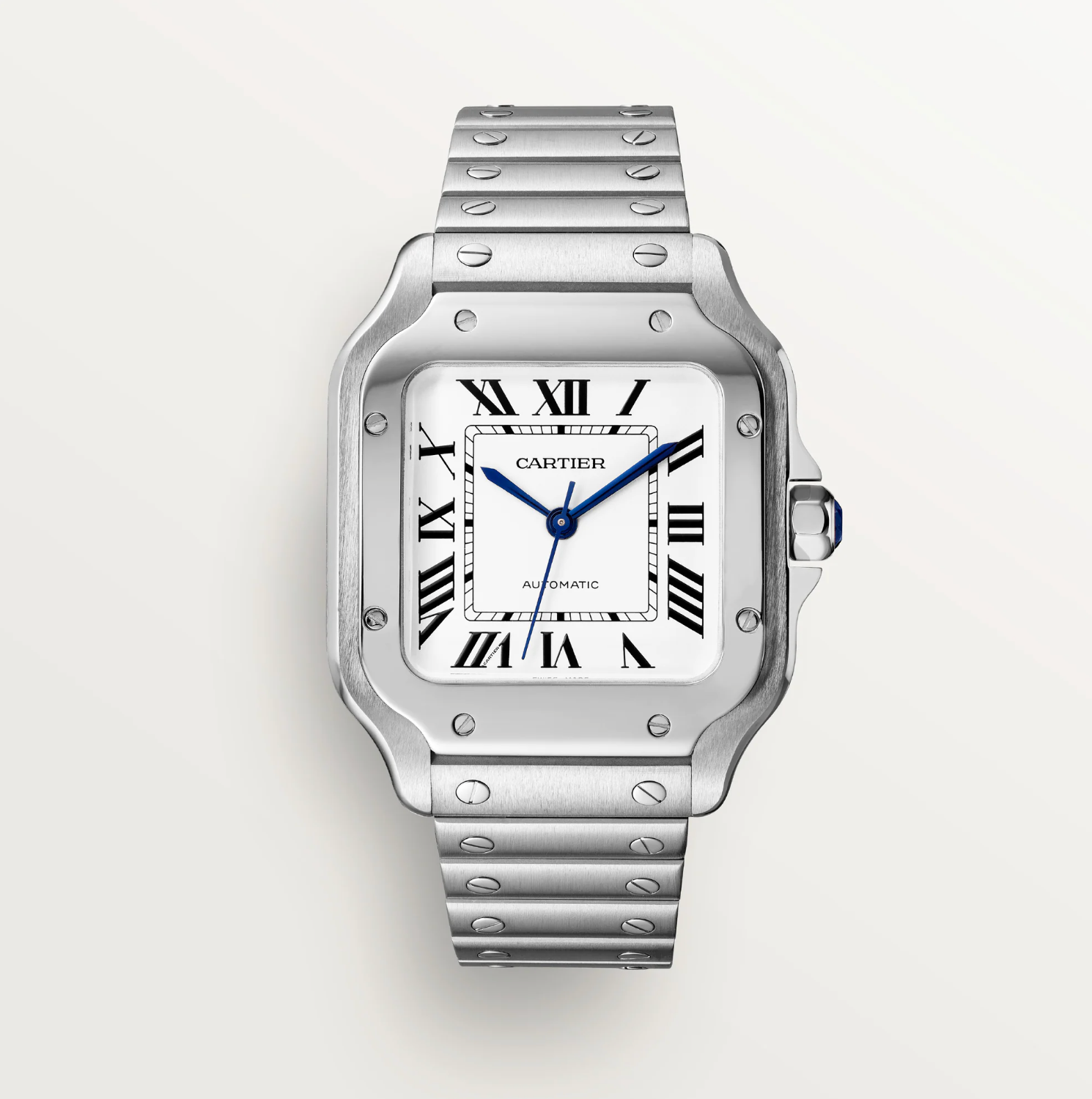 Cartier Santos de Cartier Medium Model Automatic Steel Watch