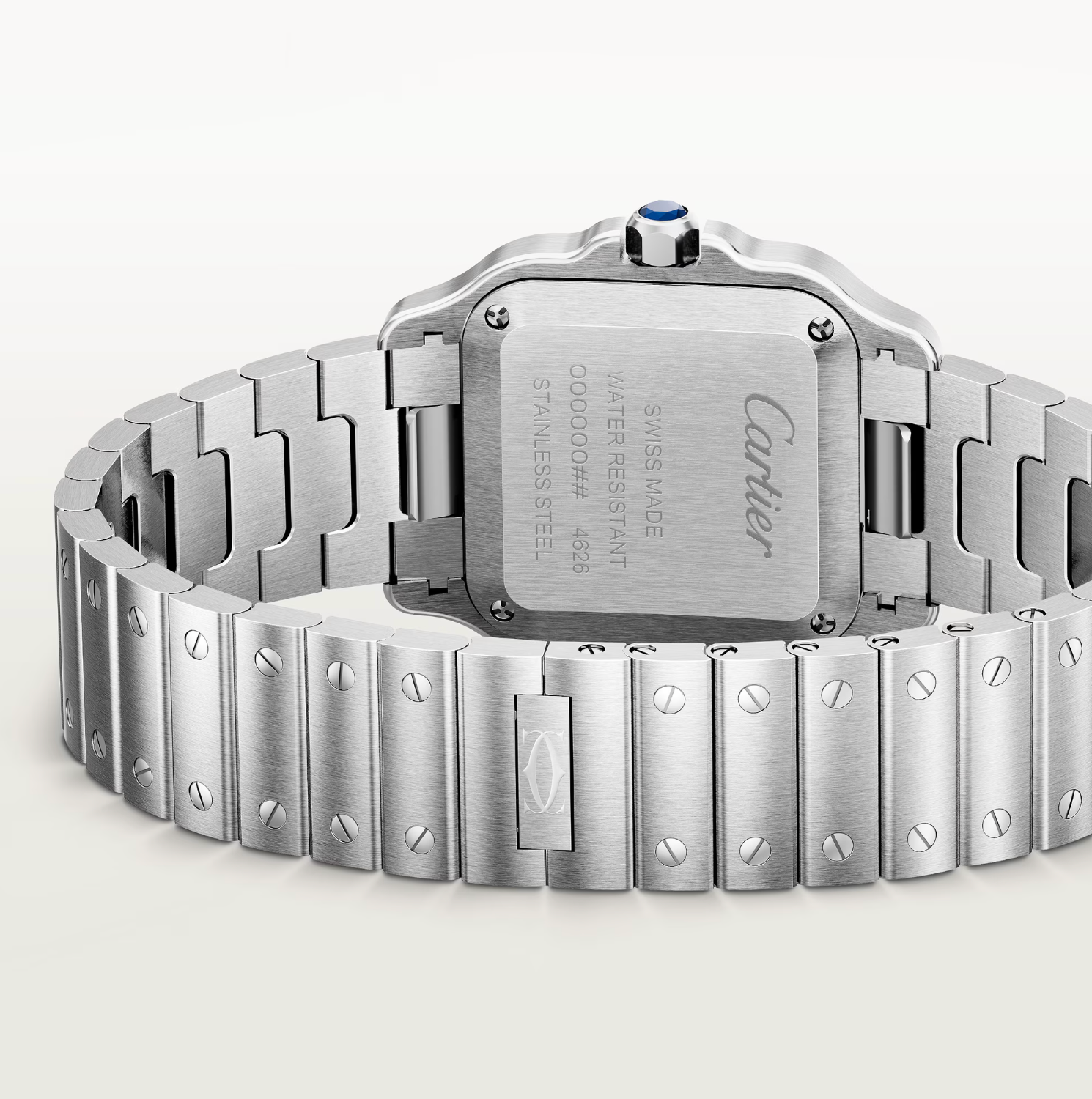 Cartier Santos de Cartier Small Model Quartz Steel Watch
