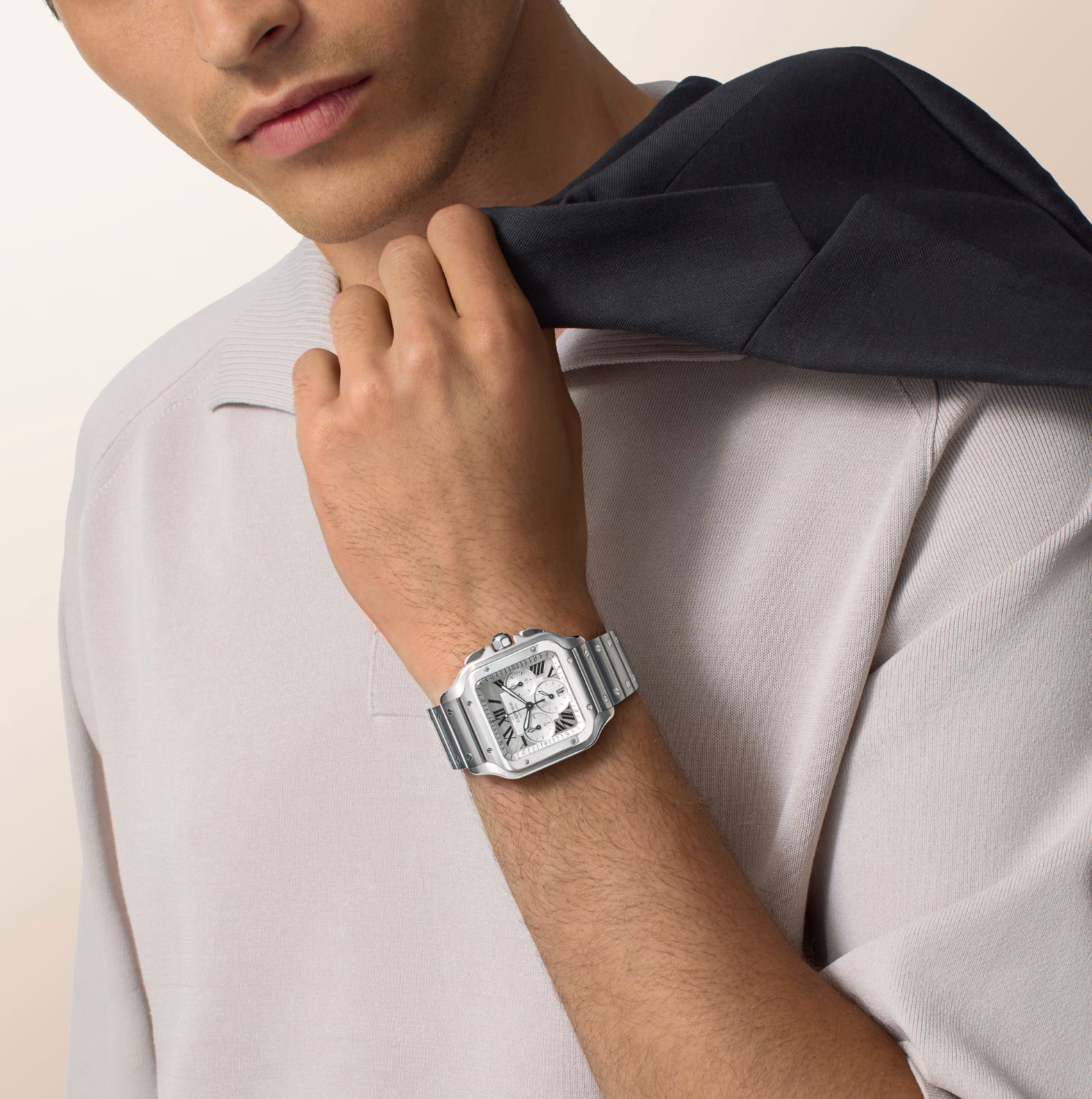 Cartier Santos de Cartier Chronograph Large Automatic Watch