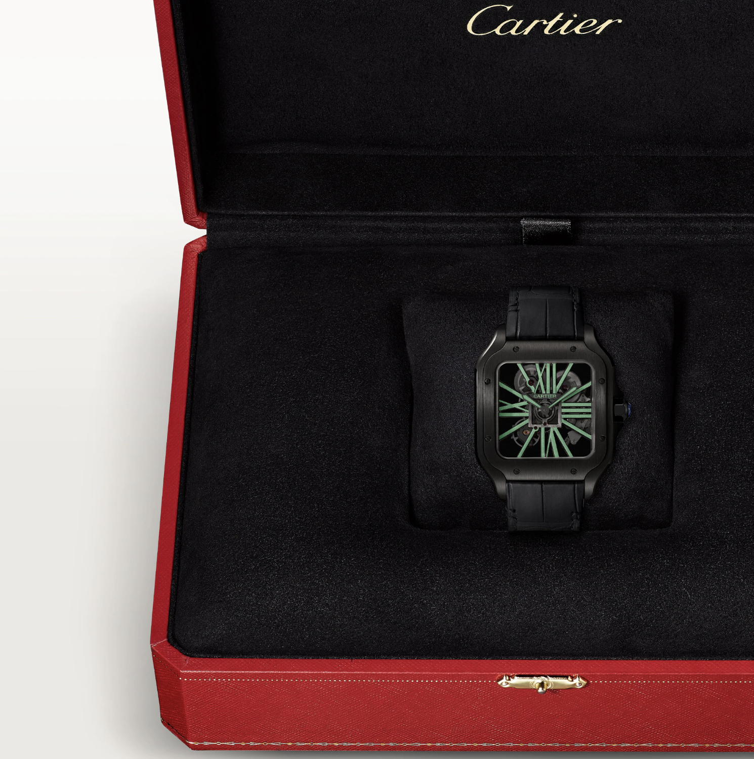 Cartier Santos Skeleton ADLC Large Watch