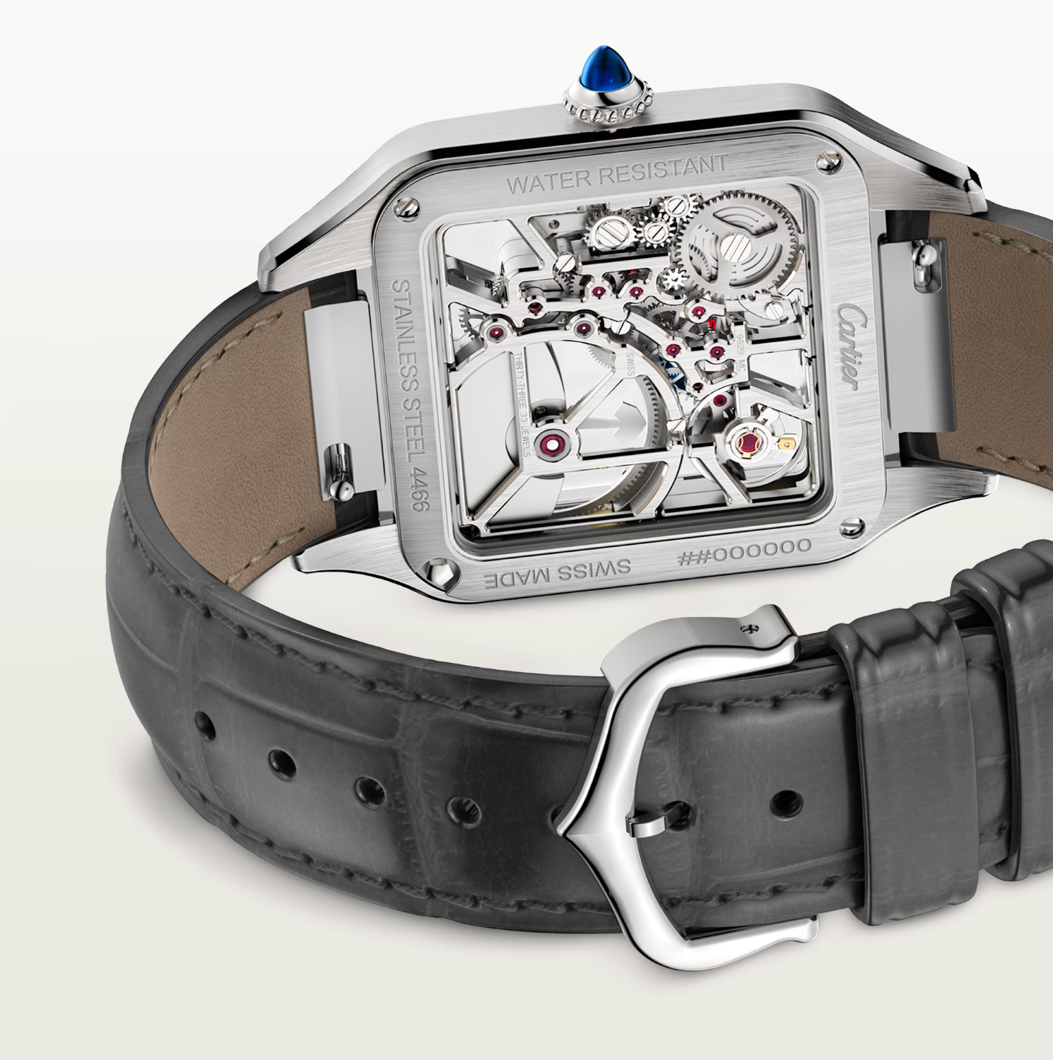 Cartier Santos-Dumont Skeleton Micro-Rotor Watch