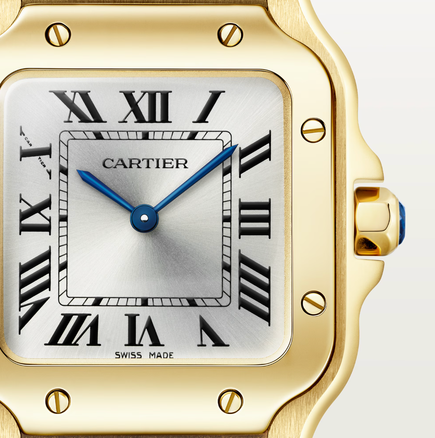 Cartier Santos de Cartier Small Yellow Gold Watch