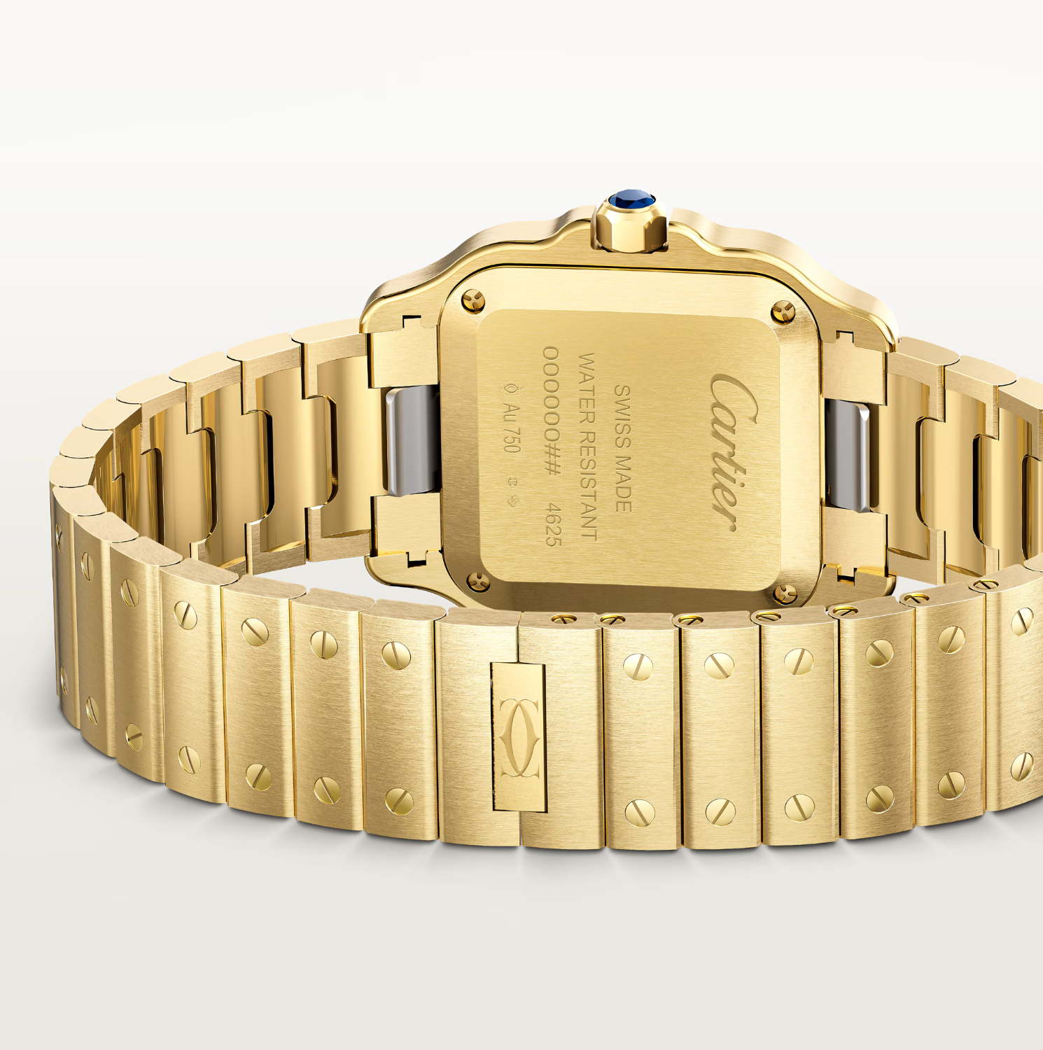 Cartier Santos de Cartier Small Yellow Gold Watch