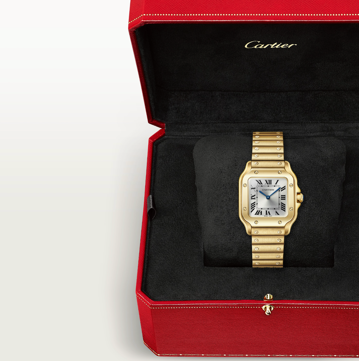 Cartier Santos de Cartier Small Yellow Gold Watch