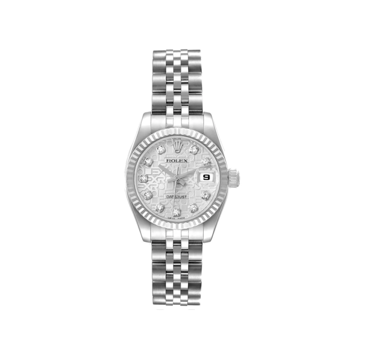 Rolex Lady-Datejust 26 White Jubilee Diamond Dial (Pre Owned)