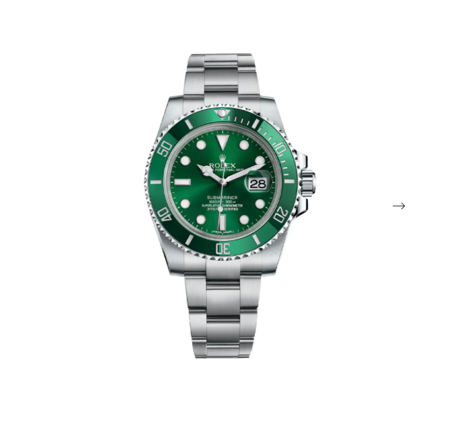 Rolex Submariner Date “Hulk” 116610LV Green Dial & Green Bezel 2016 (Pre Owned)